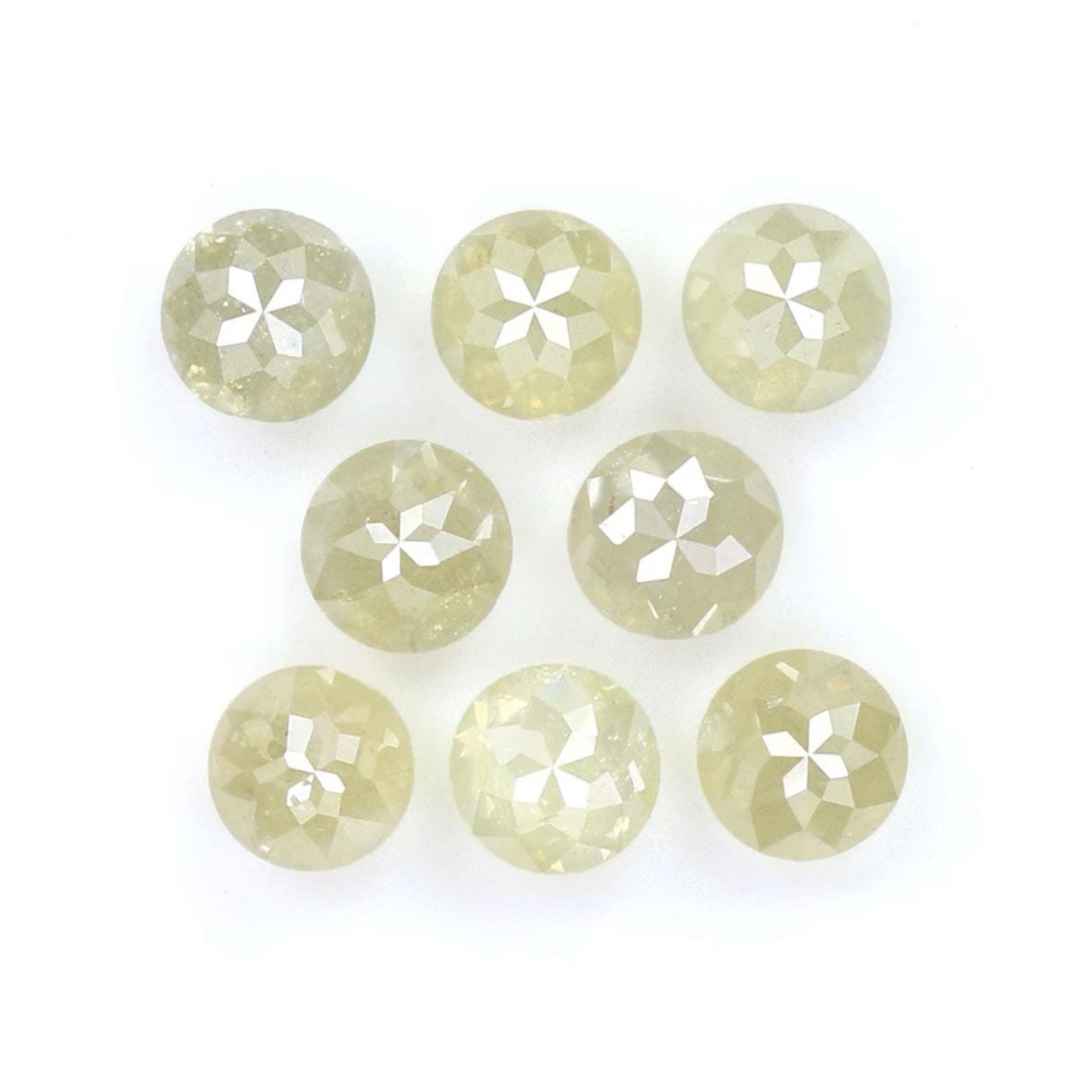 1.28 CT Natural Loose Round Shape Diamond Gray Color Round Diamond 3.10 MM Natural Loose Diamond Gray Color Round Rose Cut Diamond NQ7799