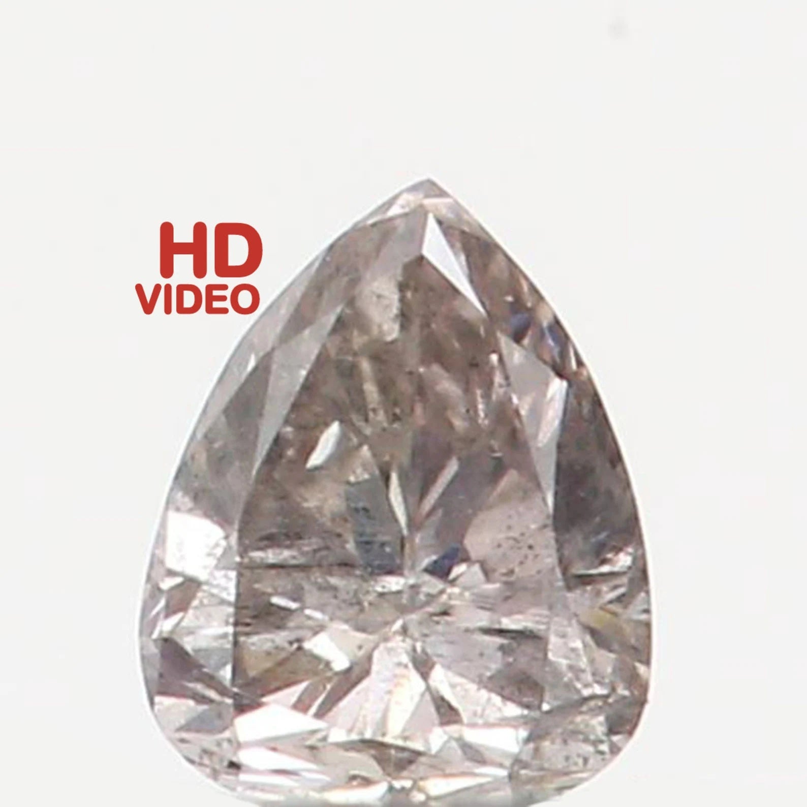 0.044 Ct Natural Loose Pear Shape Diamond Still Grey Color Pear Cut Diamond 2.50 MM Natural Loose Diamond Pear Brilliant Cut Diamond N7865