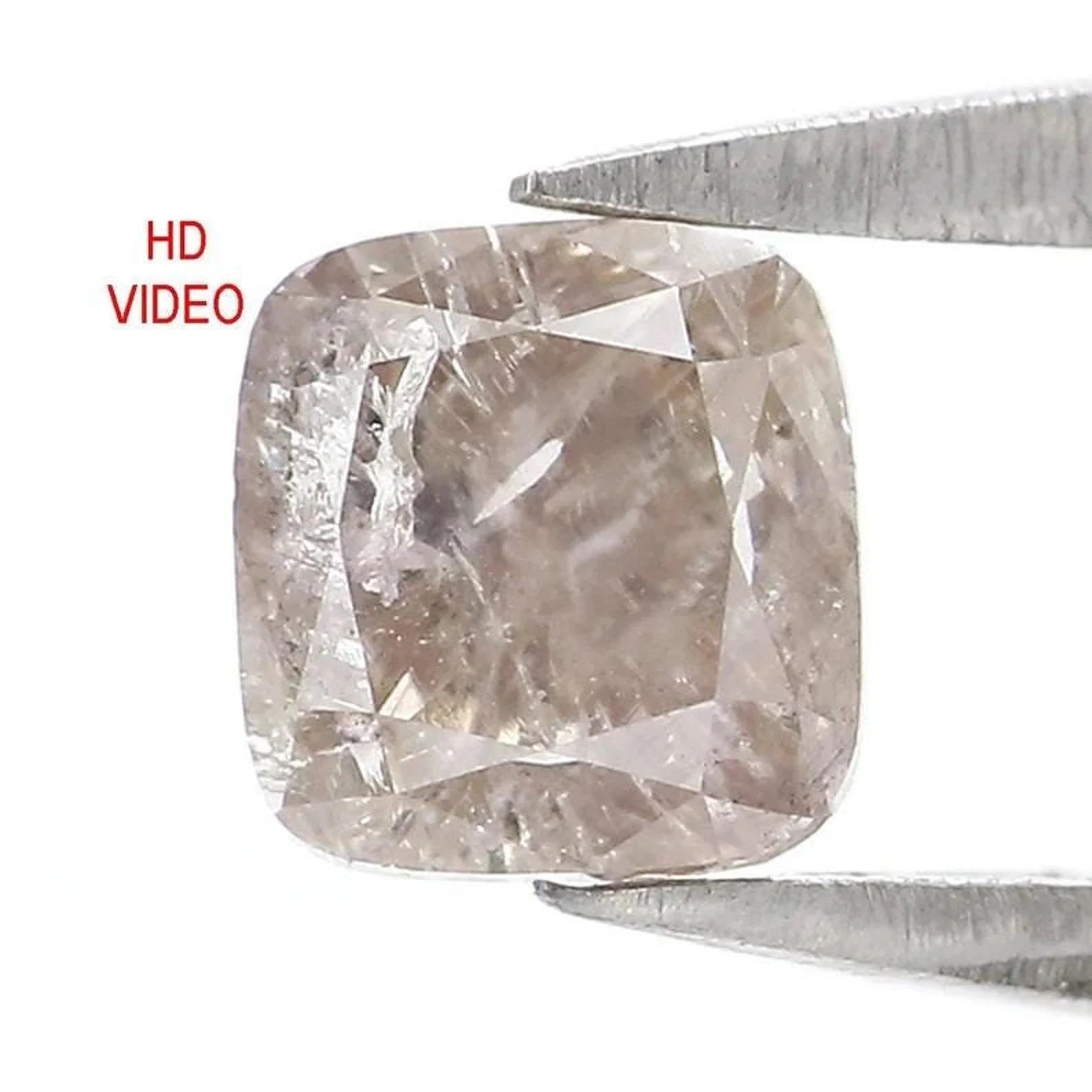 0.59 CT Natural Loose Cushion Shape Diamond White - I Color Cushion Diamond 4.70 MM Natural White Color Cushion Brilliant Cut Diamond NQ7543