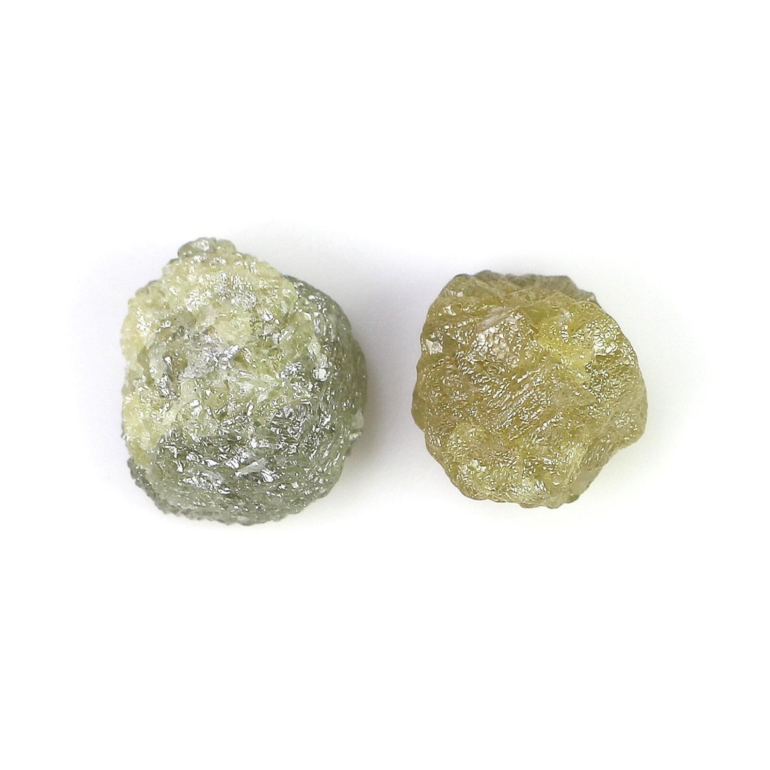 4.52 CT Natural Loose Rough Shape Diamond Yellow Color Rough Uncut Diamond 8.50 MM Natural Grey Diamond Rough Irregular Cut Diamond NQ2583