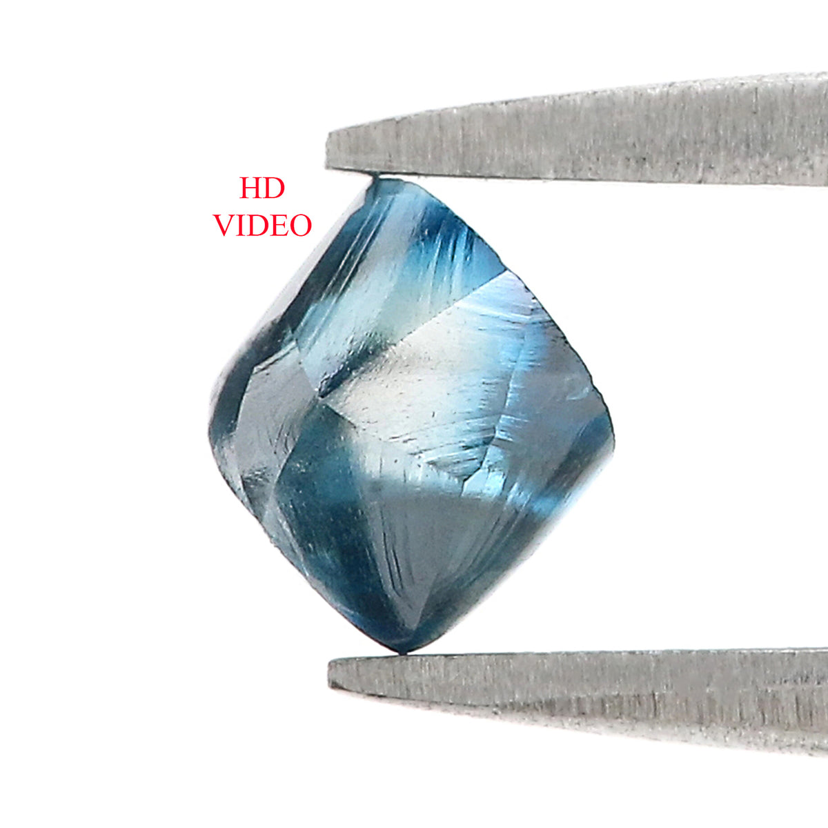 1.11 CT Natural Loose Rough Shape Diamond Blue Color Rough Cut Diamond