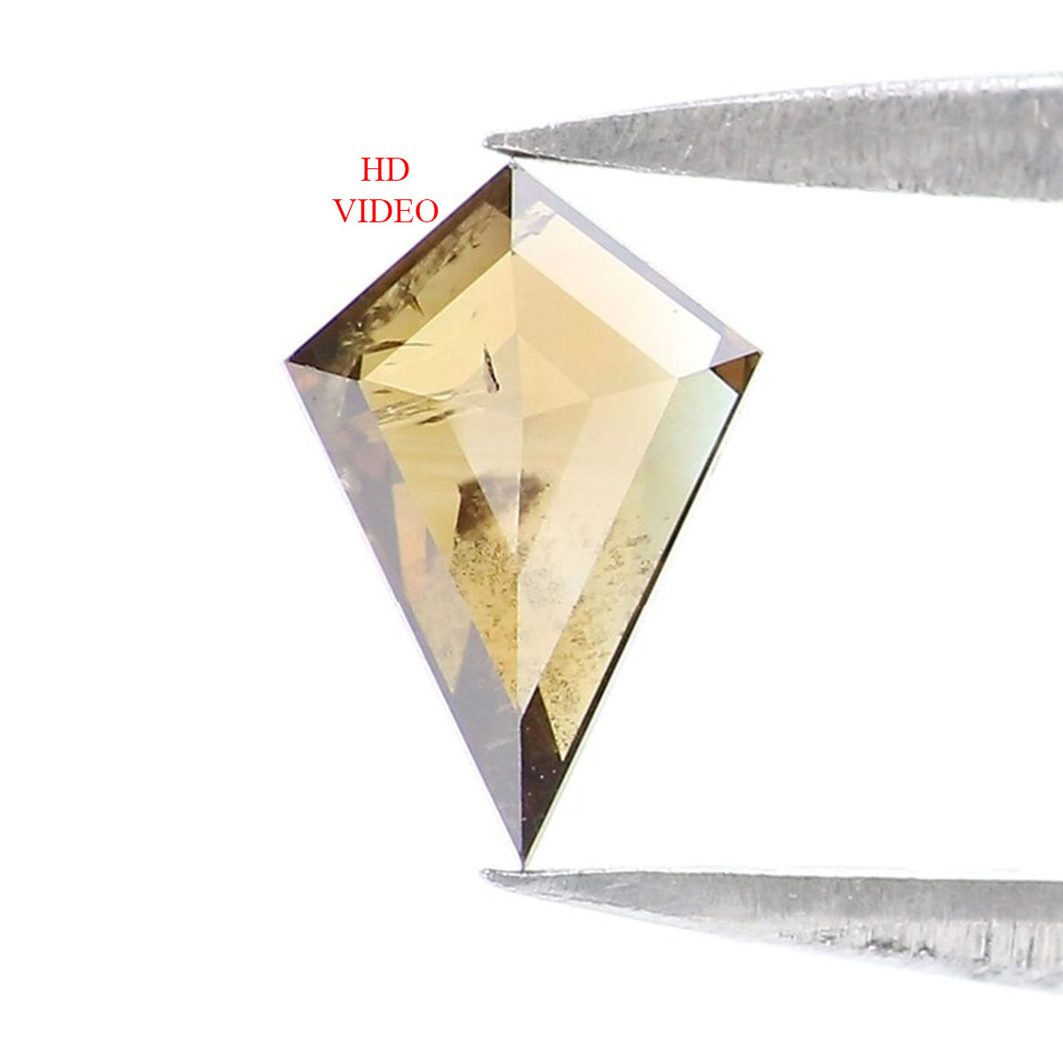 0.38 CT Natural Loose Kite Shape Diamond Brown Color Kite Shape Diamond 7.20 MM Natural Loose Diamond Brown Kite Rose Cut Diamond LQ9541