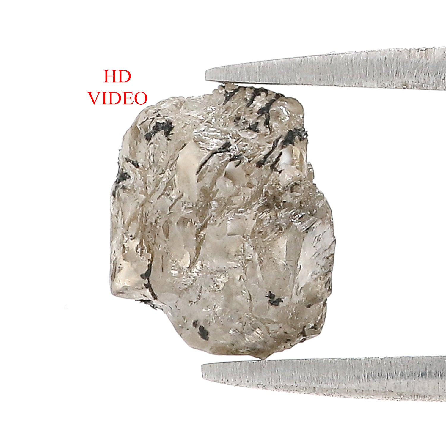 2.79 CT Natural Loose Rough Shape Diamond Brown Color Irregular Cut Diamond 9.70 MM Natural Loose Diamond Brown Rough Cut Diamond L9030