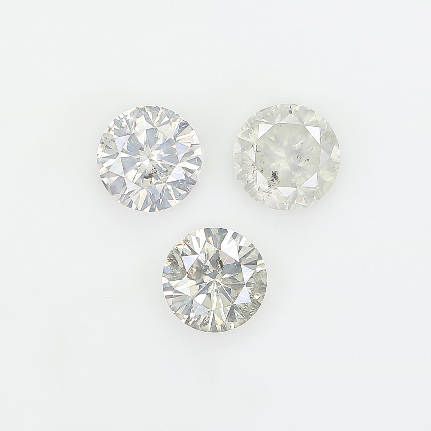 0.56 CT Natural Loose Round Shape Diamond White - G Color Round Cut Diamond 3.50 MM Natural White Color Round Brilliant Cut Diamond LQ2182