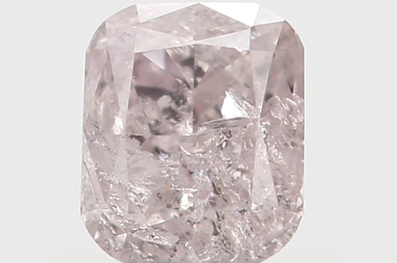 0.11 Ct Natural Loose Diamond Pear Brown Color SI1 Clarity 4.00 MM N7534