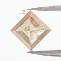 Natural Loose Kite Diamond, Grey Color Kite Diamond, Natural Loose Diamond, Kite Rose Cut Diamond, Kite Cut, 1.51 CT Kite Shape KDL9612