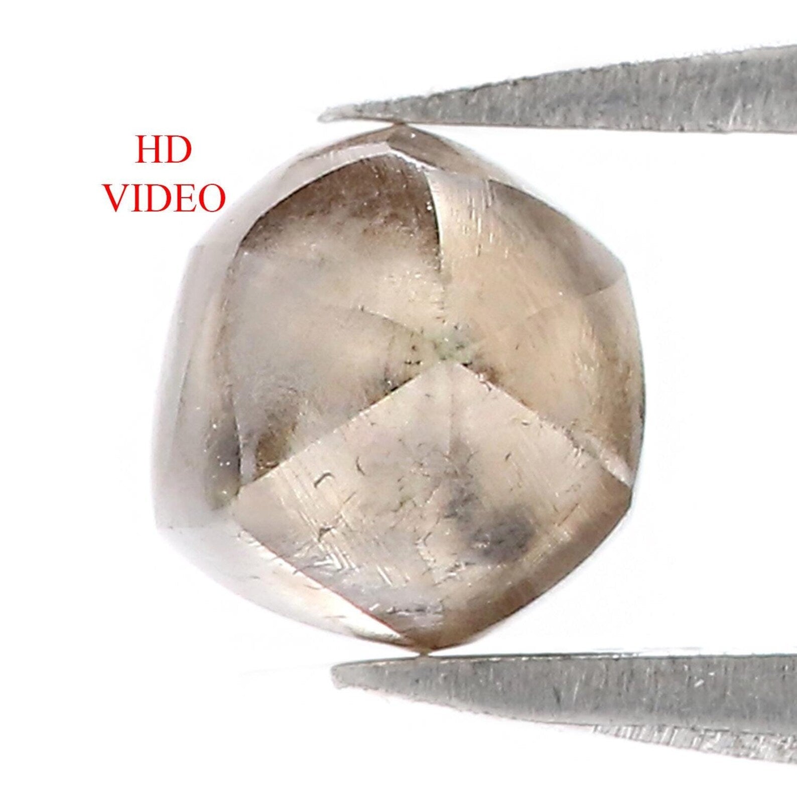 1.00 CT Natural Loose Rough Shape Diamond Brown Color Rough Irregular Cut Diamond 5.45 MM Natural Loose Diamond Rough Uncut Diamond QN2525