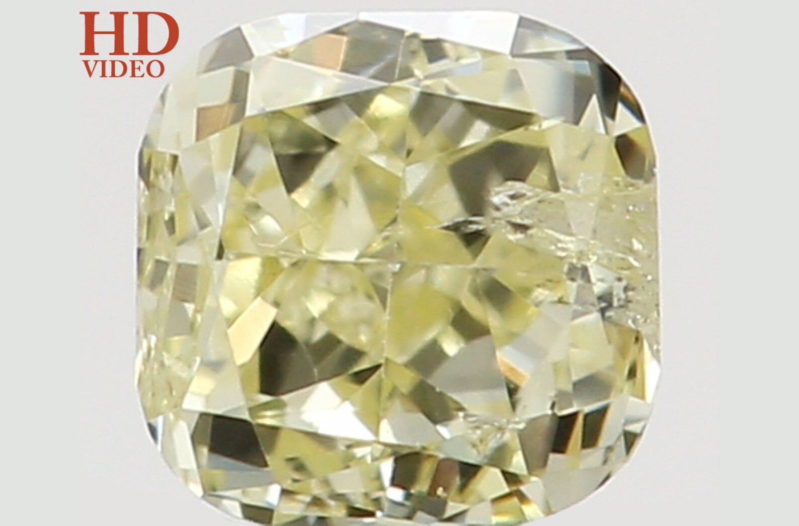 0.12 Ct Natural Loose Cushion Shape Diamond Yellow Color Cushion Cut Diamond 2.70 MM Natural Loose Cushion Brilliant Cut Diamond N8093