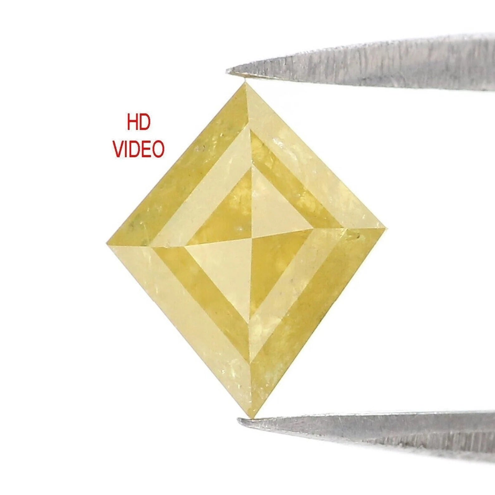 0.85 CT Natural Loose Kite Shape Diamond Yellow Color Kite Cut Diamond 7.95 MM Natural Loose Diamond Kite Shape Rose Cut Diamond NQ2216