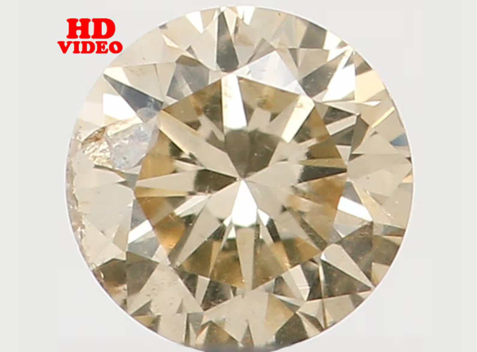 0.10 Ct Natural Loose Round Shape Diamond Brown Color Round Cut Diamond 3.00 MM Natural Loose Brown Color Round Brilliant Cut Diamond N7915