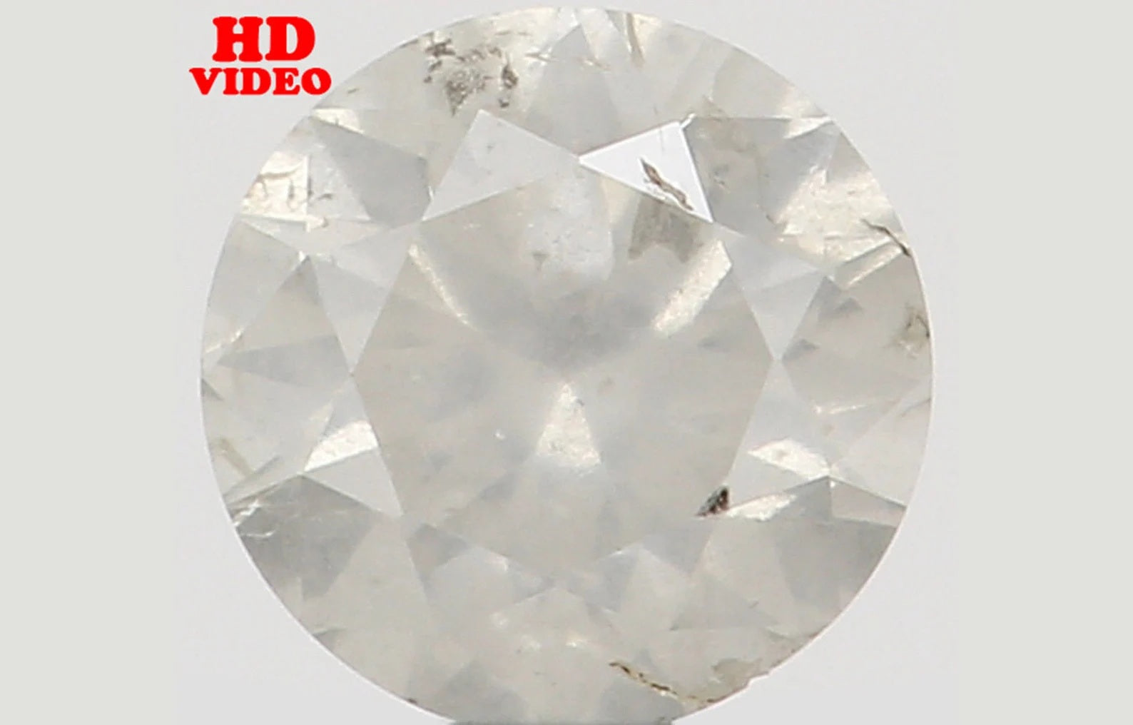 0.14 Ct Natural Loose Round Shape Diamond Grey Color Round Cut Diamond 3.30 MM Natural Loose Diamond Round Brilliant Cut Diamond N8031