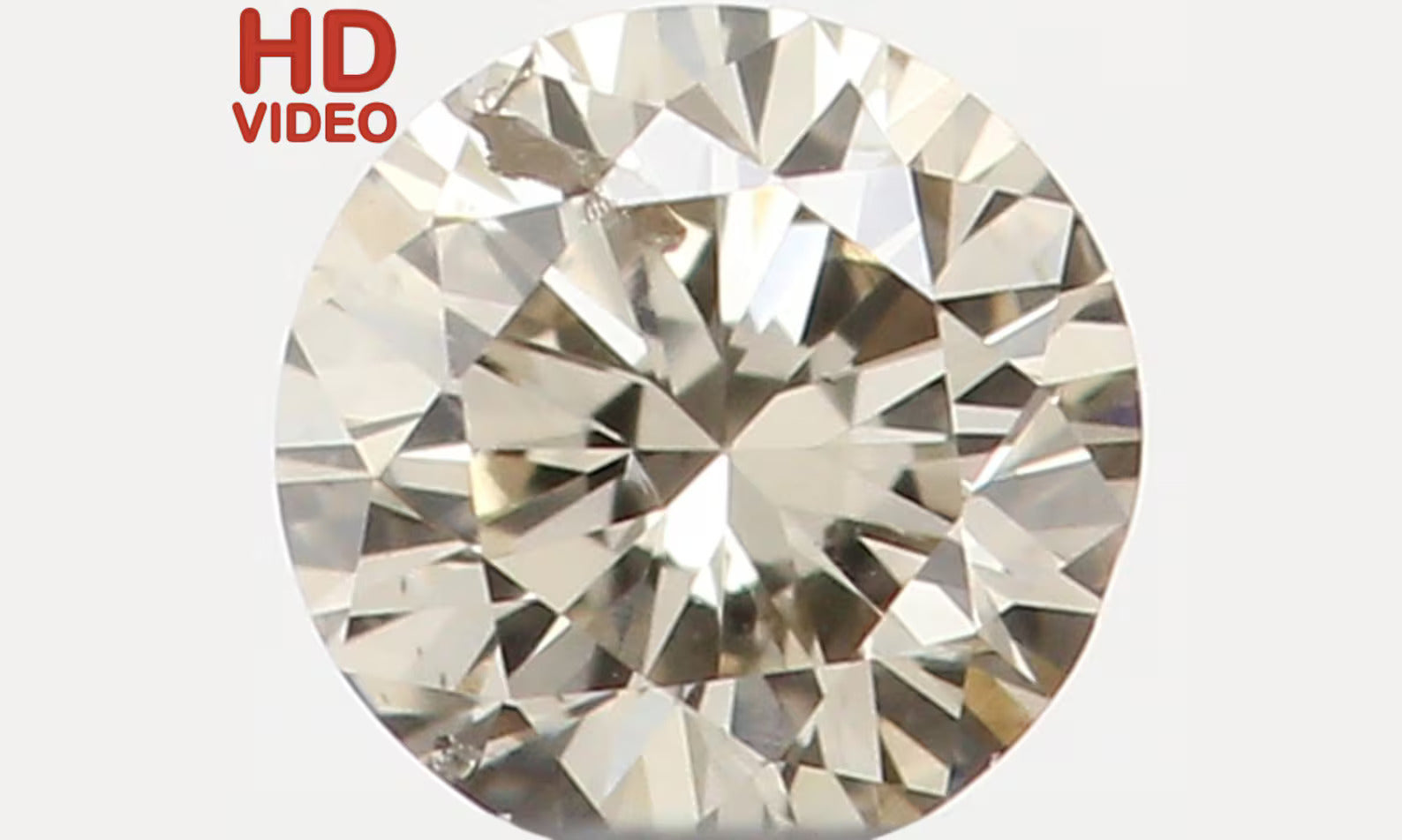 0.085 Ct Natural Loose Round Shape Diamond Brown Color Round Cut Diamond 2.80 MM Natural Loose Diamond Round Brilliant Cut Diamond N7836