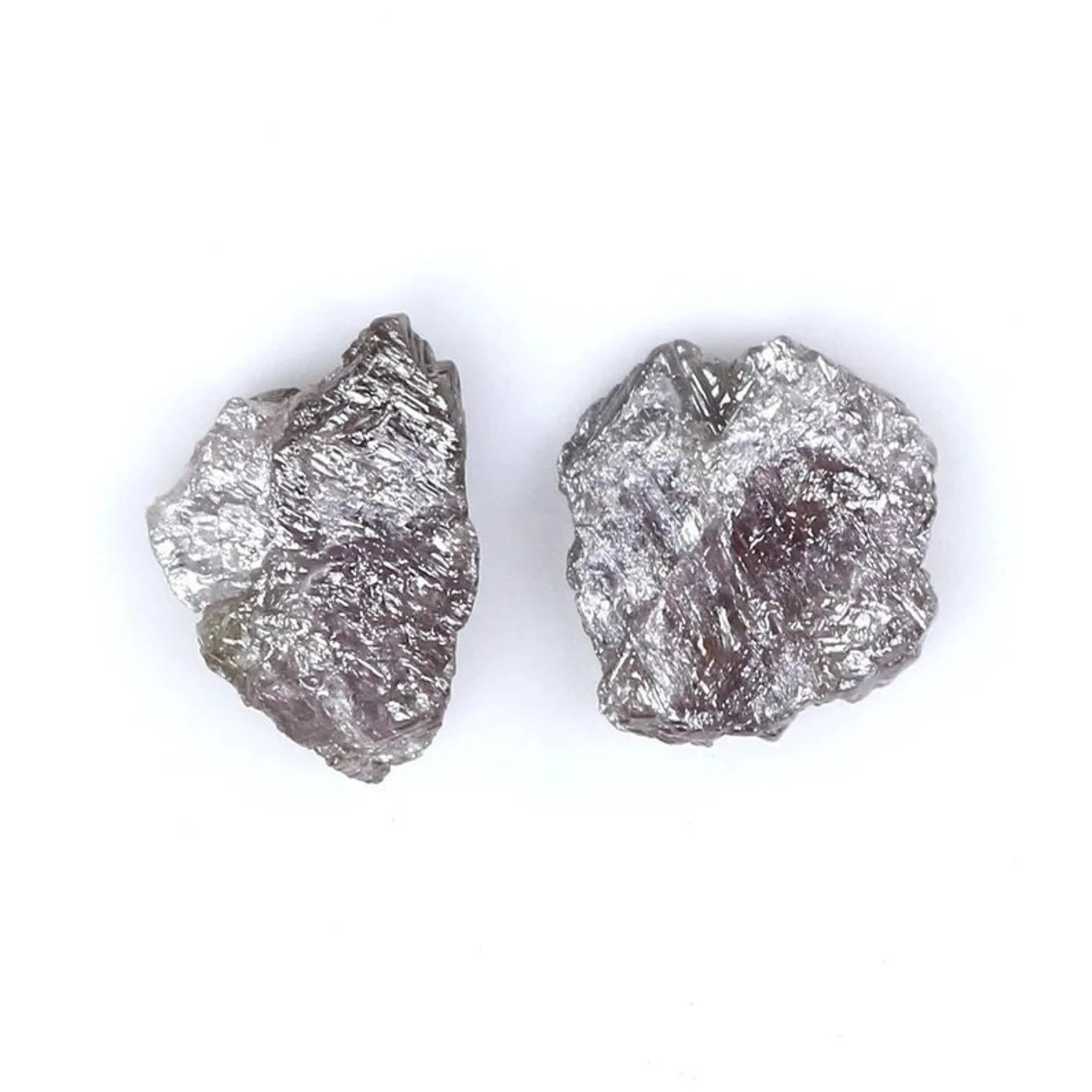 1.77 CT Natural Loose Rough Shape Diamond Pink Color Irregular Diamond 6.90 MM Natural Loose Diamond Pink Color Rough Shape Diamond NQ712