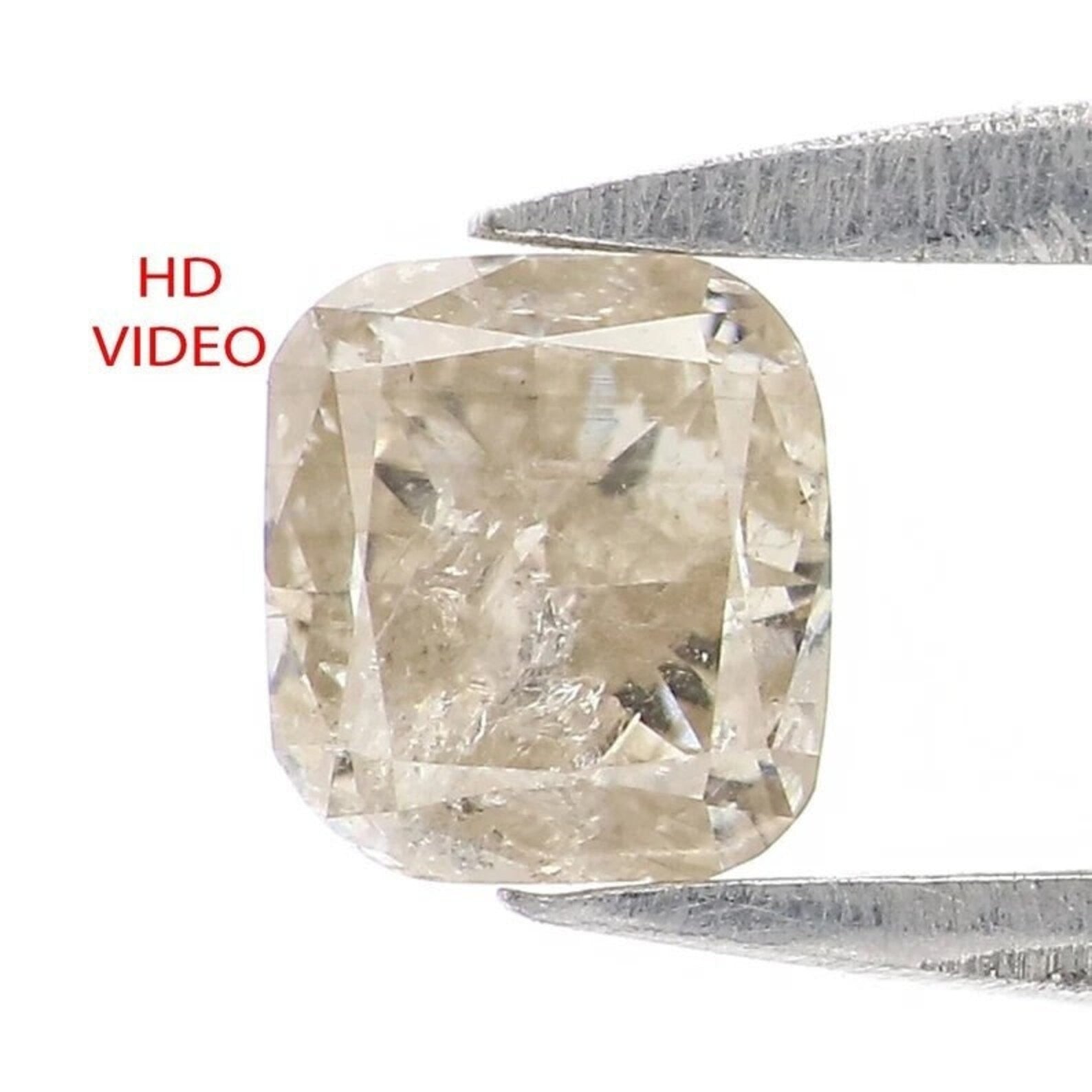 0.53 CT Natural Loose Cushion Shape Diamond Yellow Color Cushion Diamond 4.50 MM Natural Diamond Cushion Shape Brilliant Cut Diamond NQ7638
