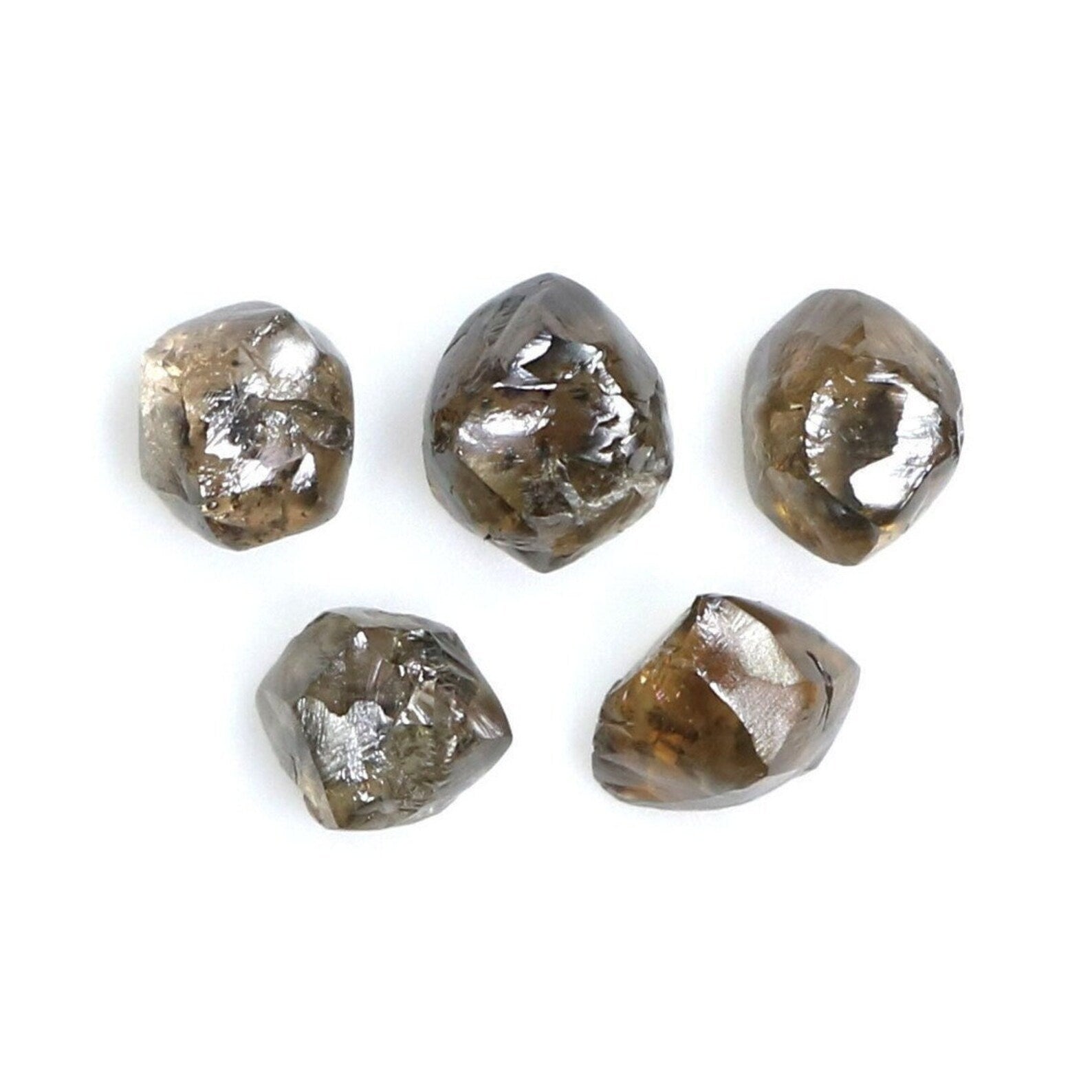 2.34 CT Natural Loose Rough Diamond Brown Color Rough Diamond 4.00 MM Natural Diamond Brown Color Irregular Cut Rough Shape Diamond NQ9049
