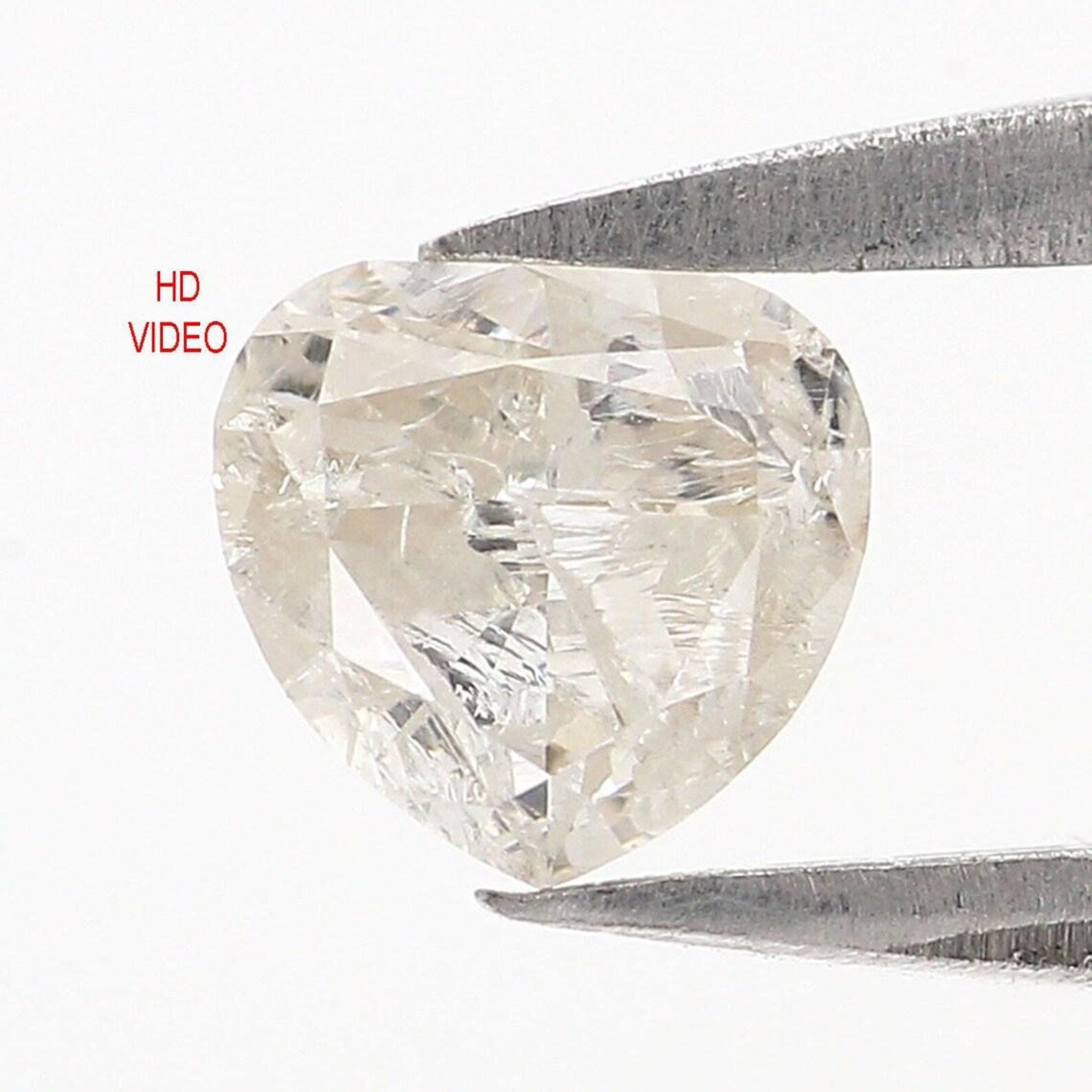 0.38 CT Natural Loose Heart Shape Diamond Grey Color Heart Cut Diamond 4.50 MM Natural Loose Grey Color Heart Brilliant Cut Diamond NQ7381