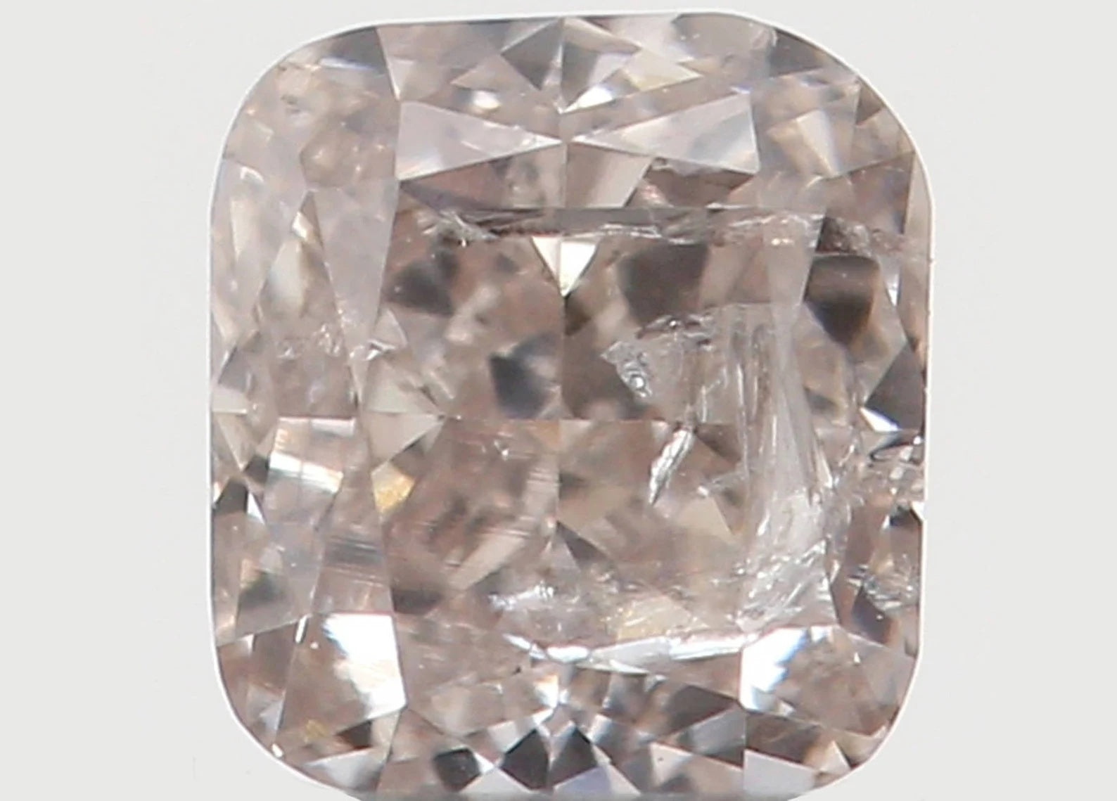 0.19 Ct Natural Loose Diamond Cushion I Color SI2 Clarity 3.20 MM N7673