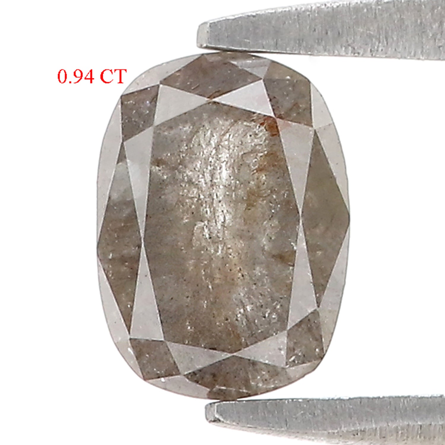 0.94 CT Natural Loose Oval Shape Diamond Brown Grey Color Oval Cut Diamond 6.70 MM Natural Loose Diamond Grey Brown Oval Shape Rose Cut Diamond N2657