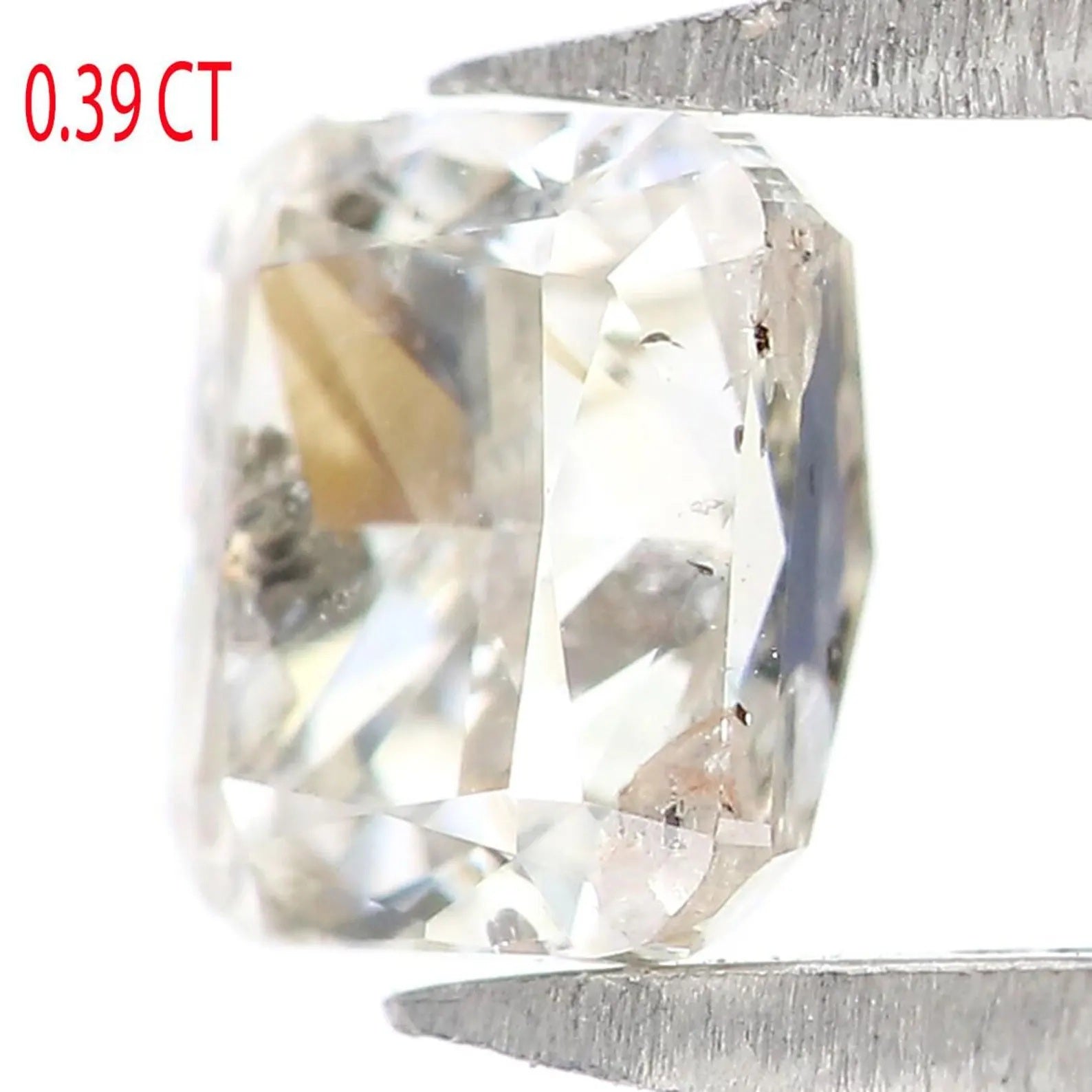 0.39 CT Natural Loose Cushion Shape Diamond White- I Color Cushion Diamond 4.10 MM Natural White Color Cushion Brilliant Cut Diamond NQ7475