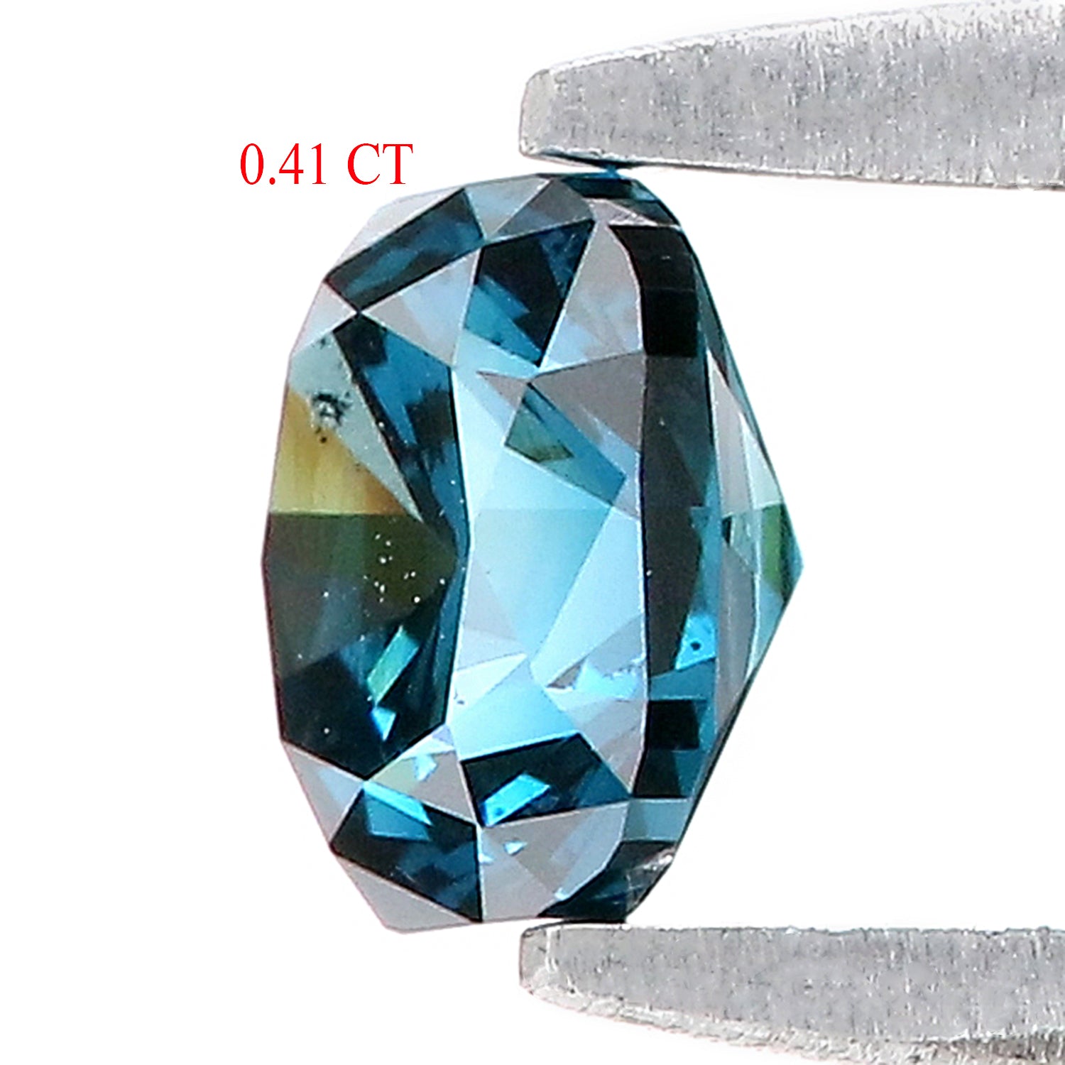 0.41 CT Natural Loose Cushion Shape Diamond Blue Color Cushion Diamond 4.30 MM Natural Loose Blue Color Cushion Brilliant Cut Diamond LQ860