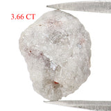 Natural Loose Rough Diamond, Natural Loose Diamond, Rough Grey Color Diamond, Uncut Diamonds, Rough Cut Diamond, 3.66 CT Rough Shape L2793