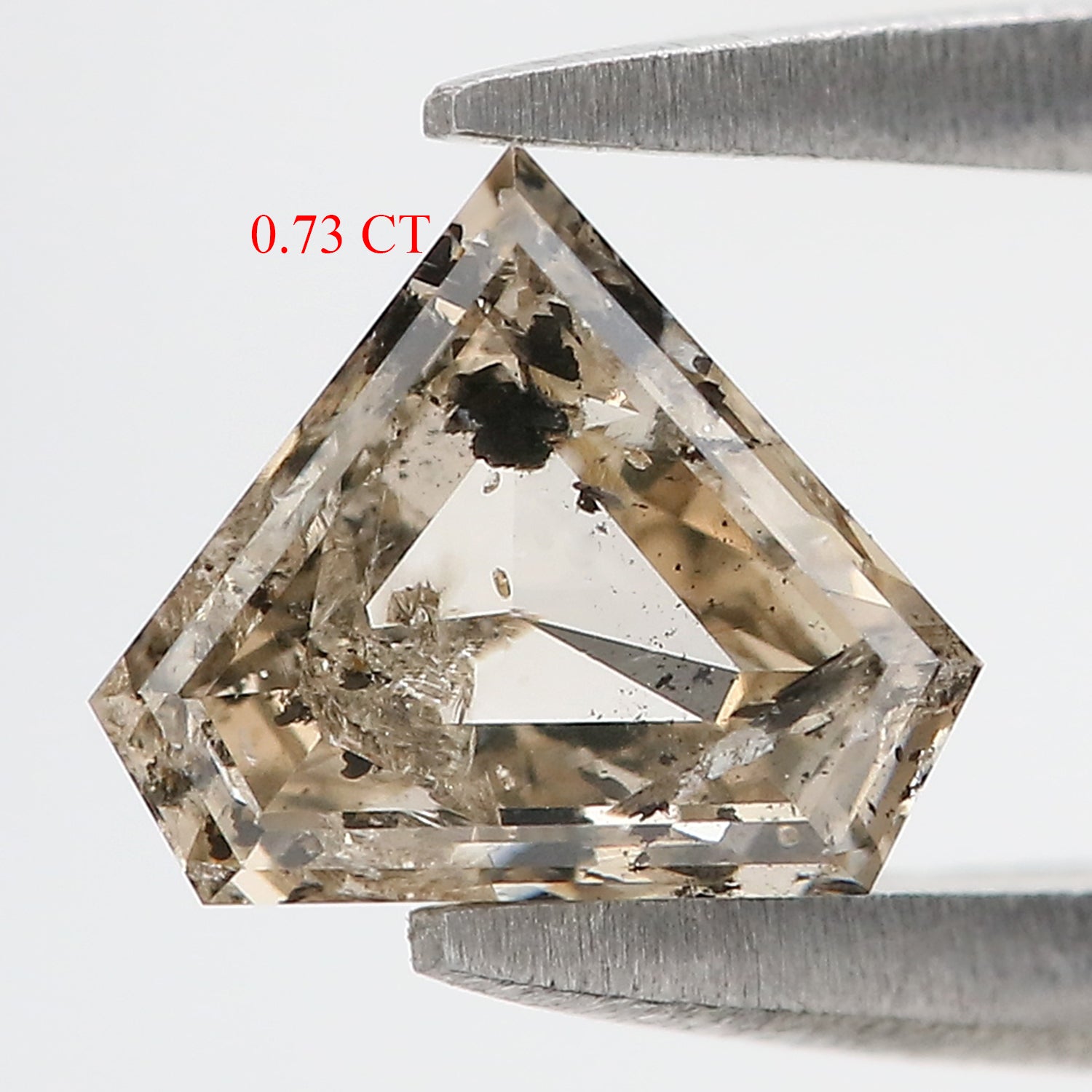 0.73 CT Natural Loose Shield Shape Diamond Brown Color Shield Shape Diamond 5.80 MM Natural Loose Diamond Shield Rose Cut Diamond QL9513