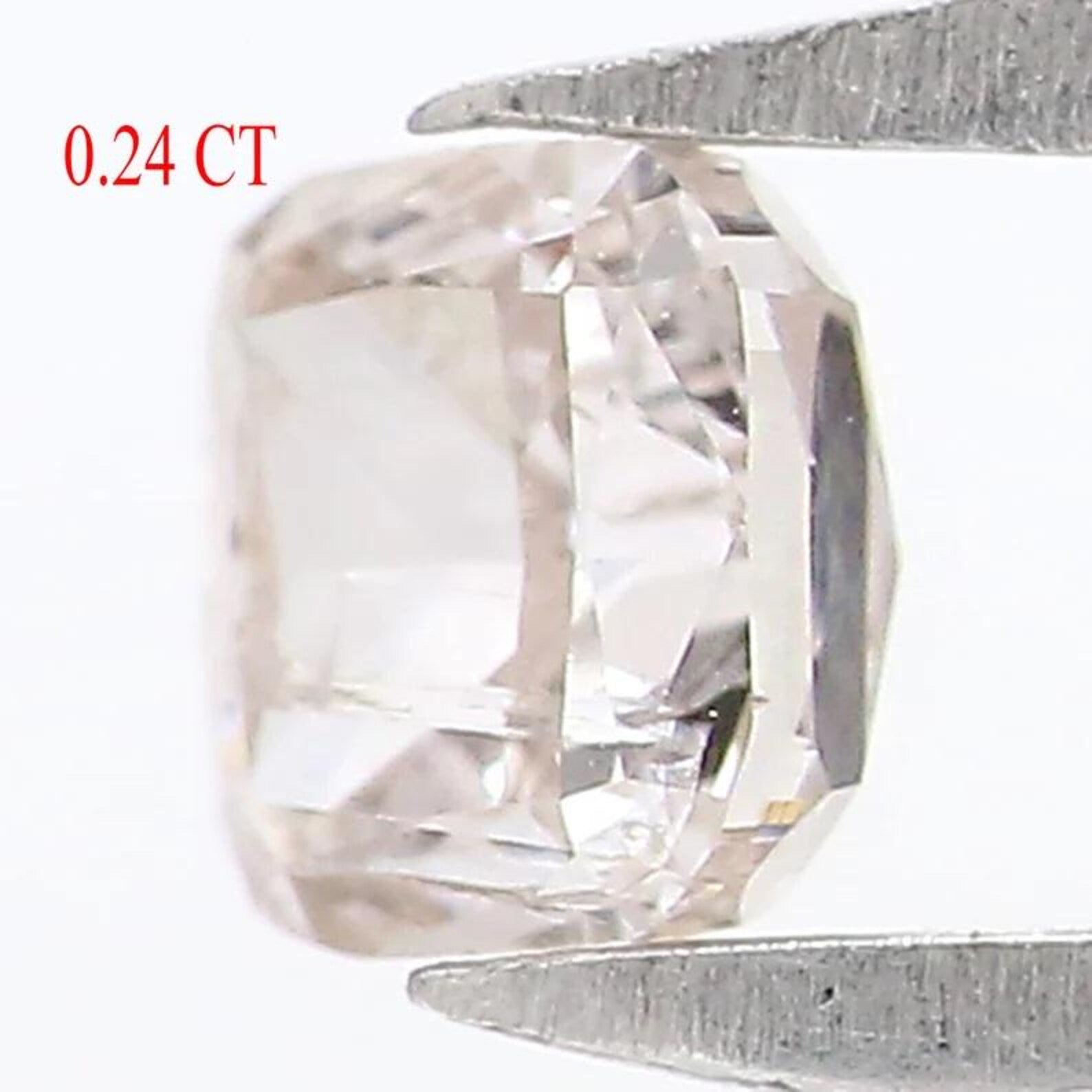 0.24 CT Natural Loose Cushion Shape Diamond Pink Color Cushion Cut Diamond 3.30 MM Natural Pink Color Cushion Brilliant Cut Diamond NQ7639