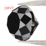 Natural Loose Round Diamond, Round Black Color Diamond, Natural Loose Diamond, Brilliant Cut Diamond, Round Cut, 2.69 CT Round Shape L2902