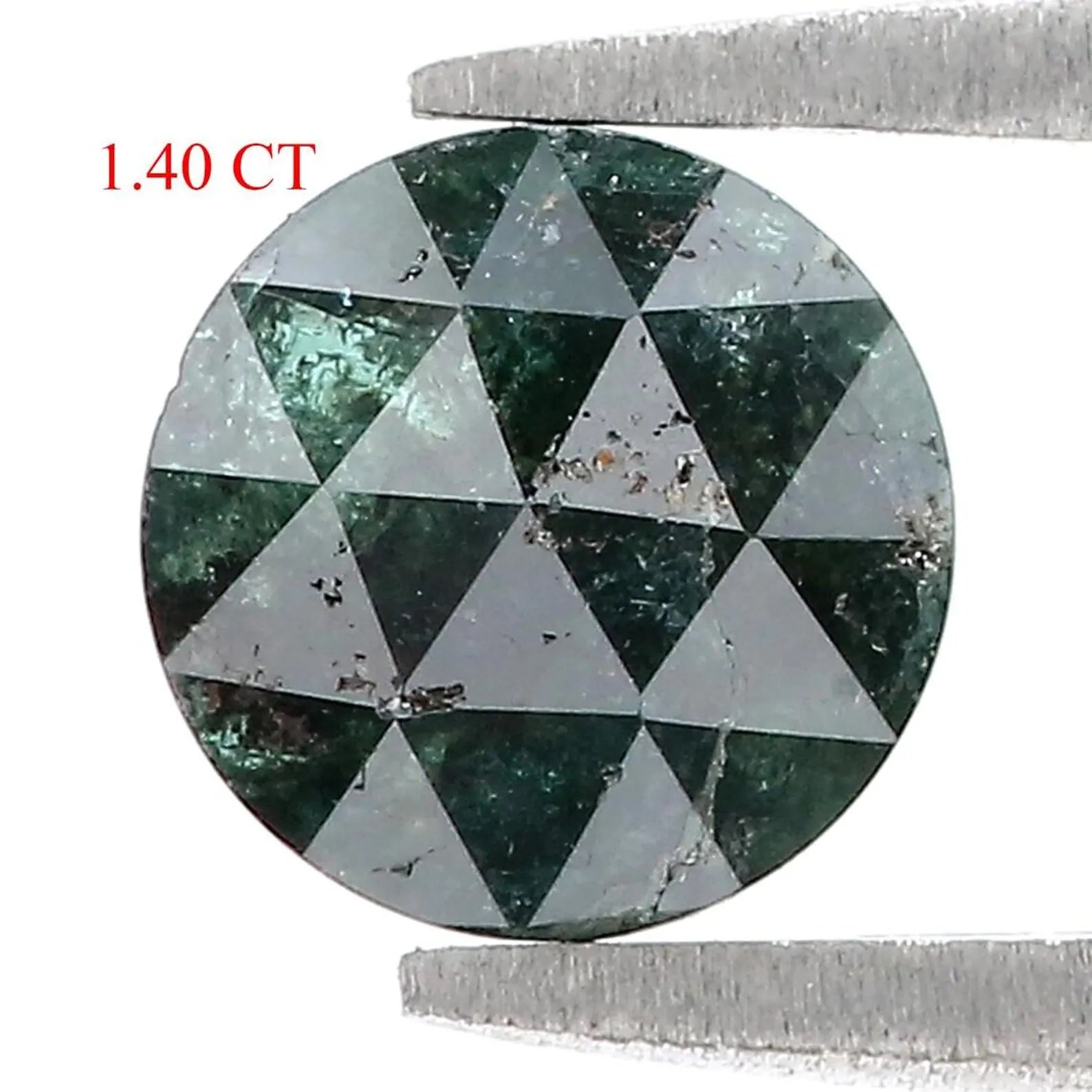 1.40 CT Natural Loose Round Rose Cut Diamond Blue Color Round Shape Diamond 7.00 MM Natural Loose Blue Color Round Rose Cut Diamond NQ240