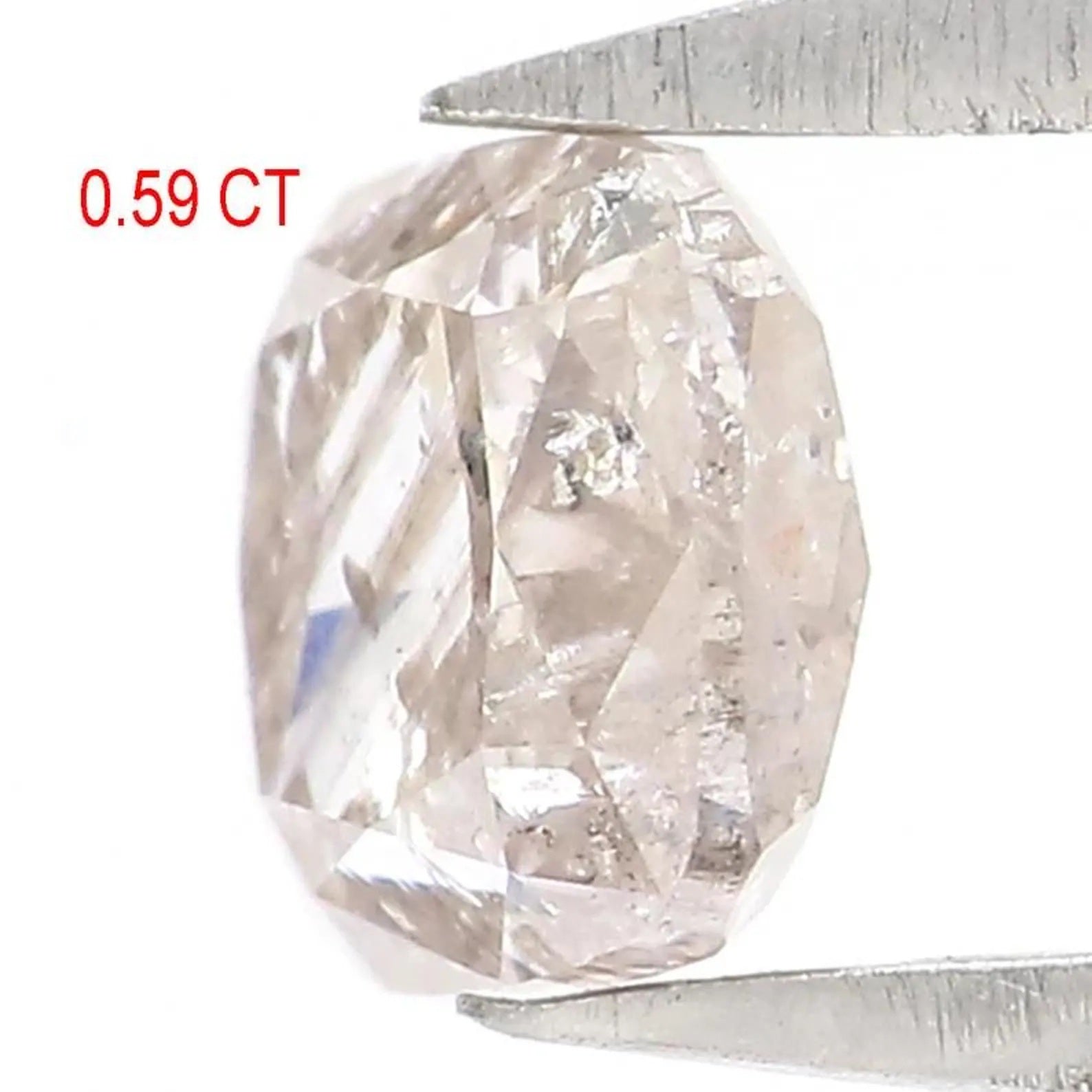 0.59 CT Natural Loose Cushion Shape Diamond White - I Color Cushion Diamond 4.70 MM Natural White Color Cushion Brilliant Cut Diamond NQ7543