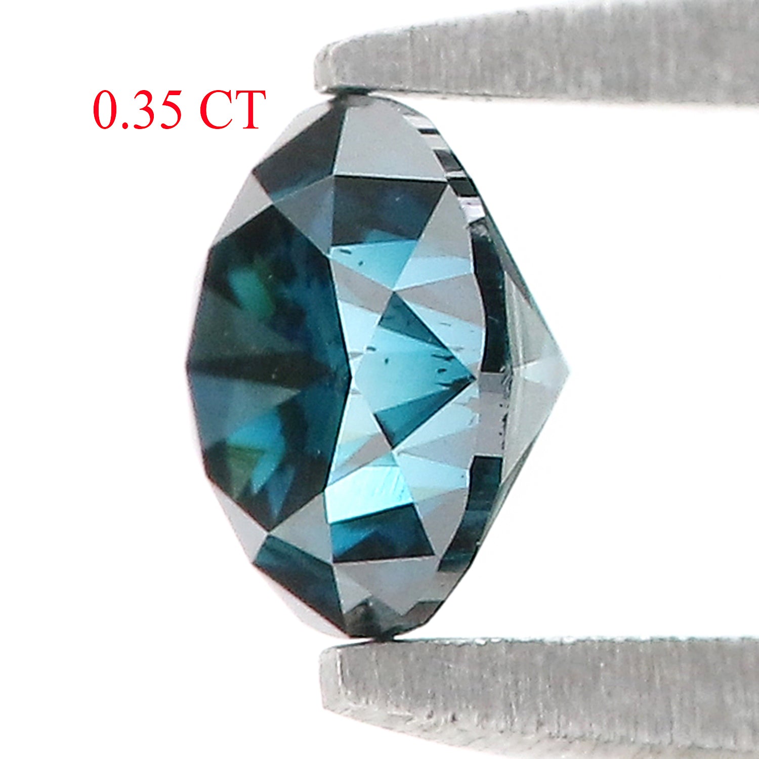 0.35 CT Natural Loose Round Diamond Blue Color Diamond Natural Loose Diamond 4.30 MM Round Brilliant Cut Diamond Round Shape Diamond LQ929