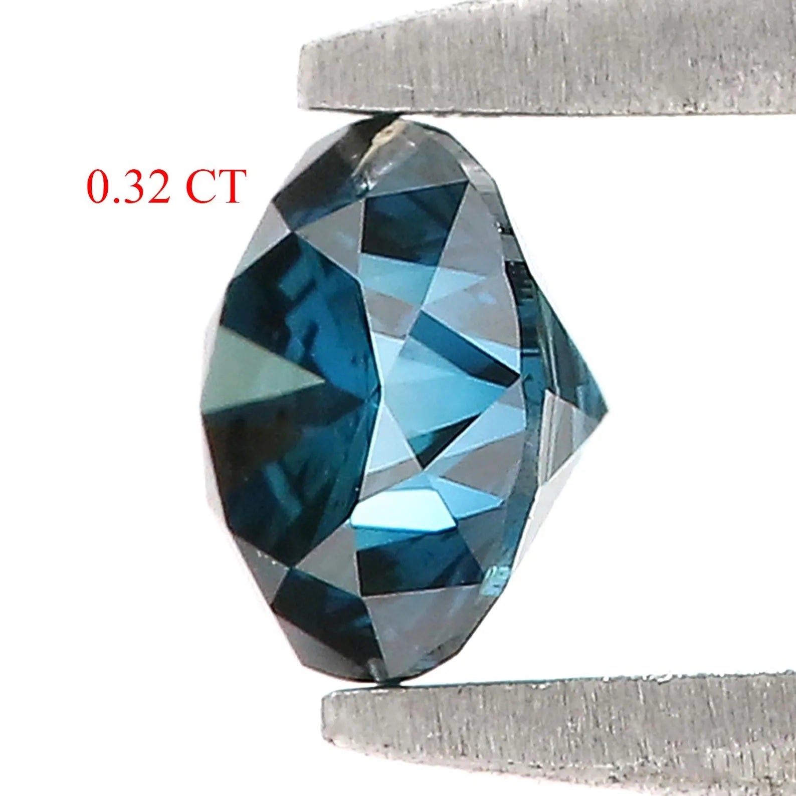 0.32 Ct Natural Loose Round Shape Diamond Blue Color Round Cut Diamond 4.30 MM Natural Diamond Blue Color Round Brilliant Cut Diamond NQ1369