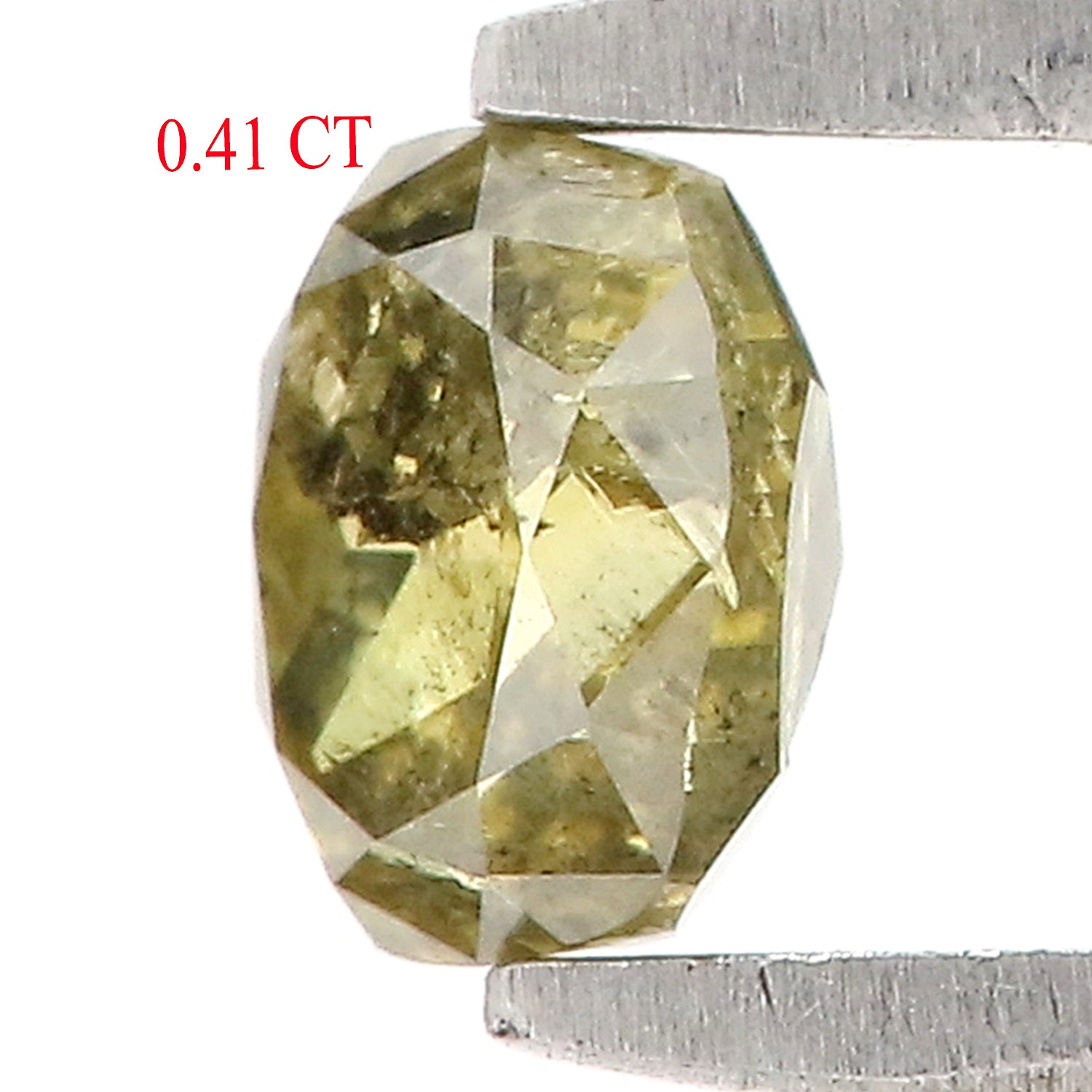 0.41 CT Natural Loose Cushion Shape Diamond Yellow Color Cushion Cut Diamond 4.40 MM Natural Loose Green Color Cushion Brilliant Cut Diamond LQ5634