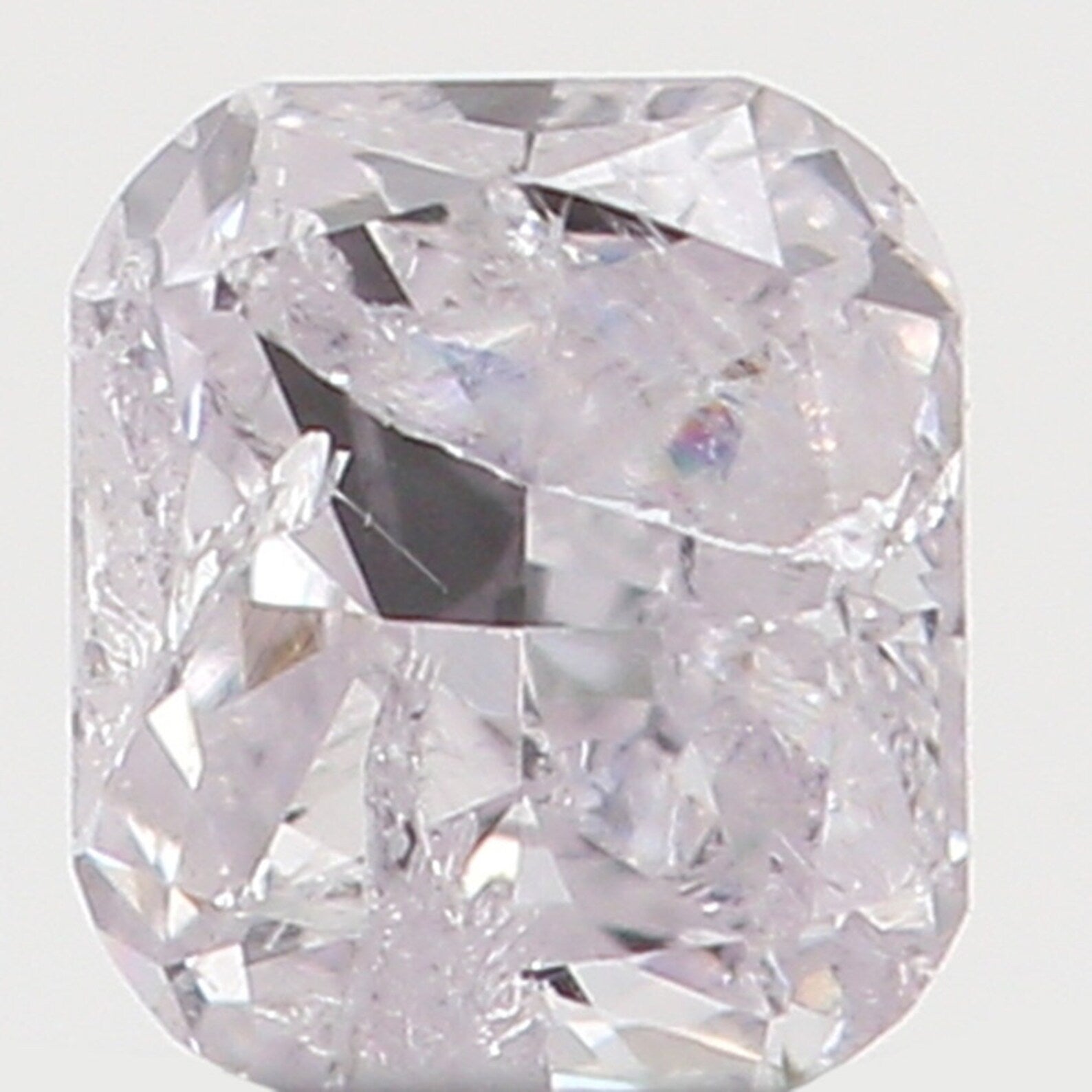 0.07 Ct Natural Loose Cushion Shape Diamond Light Pink Color Cushion Cut Diamond 2.60 MM Natural Loose Cushion Brilliant Cut Diamond N7032