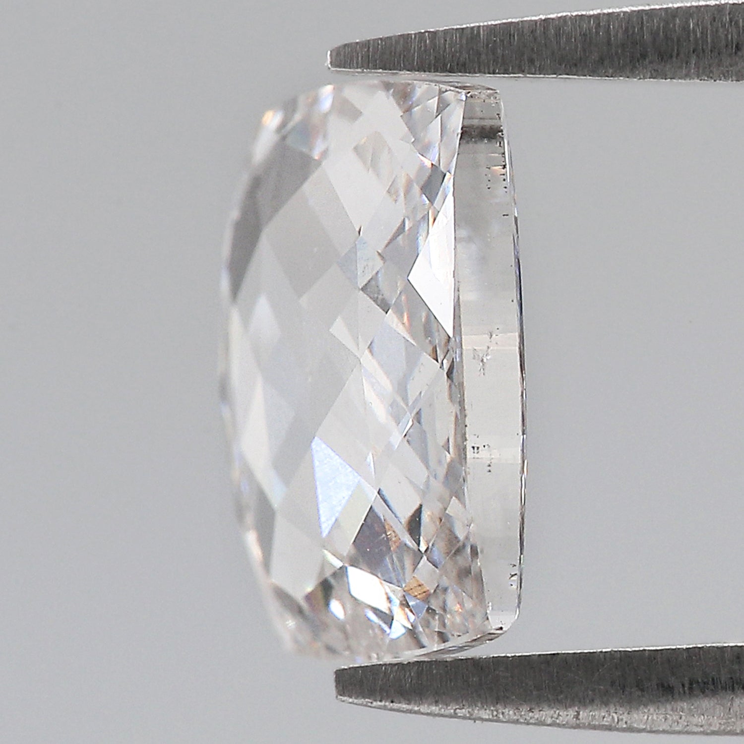 2.08 CT Lab Grown Square Cut Diamond White - F Color VS2 Clarity Diamond Lab Grown Diamond CVD Diamond Lab Created Rose Cut Diamond L3436