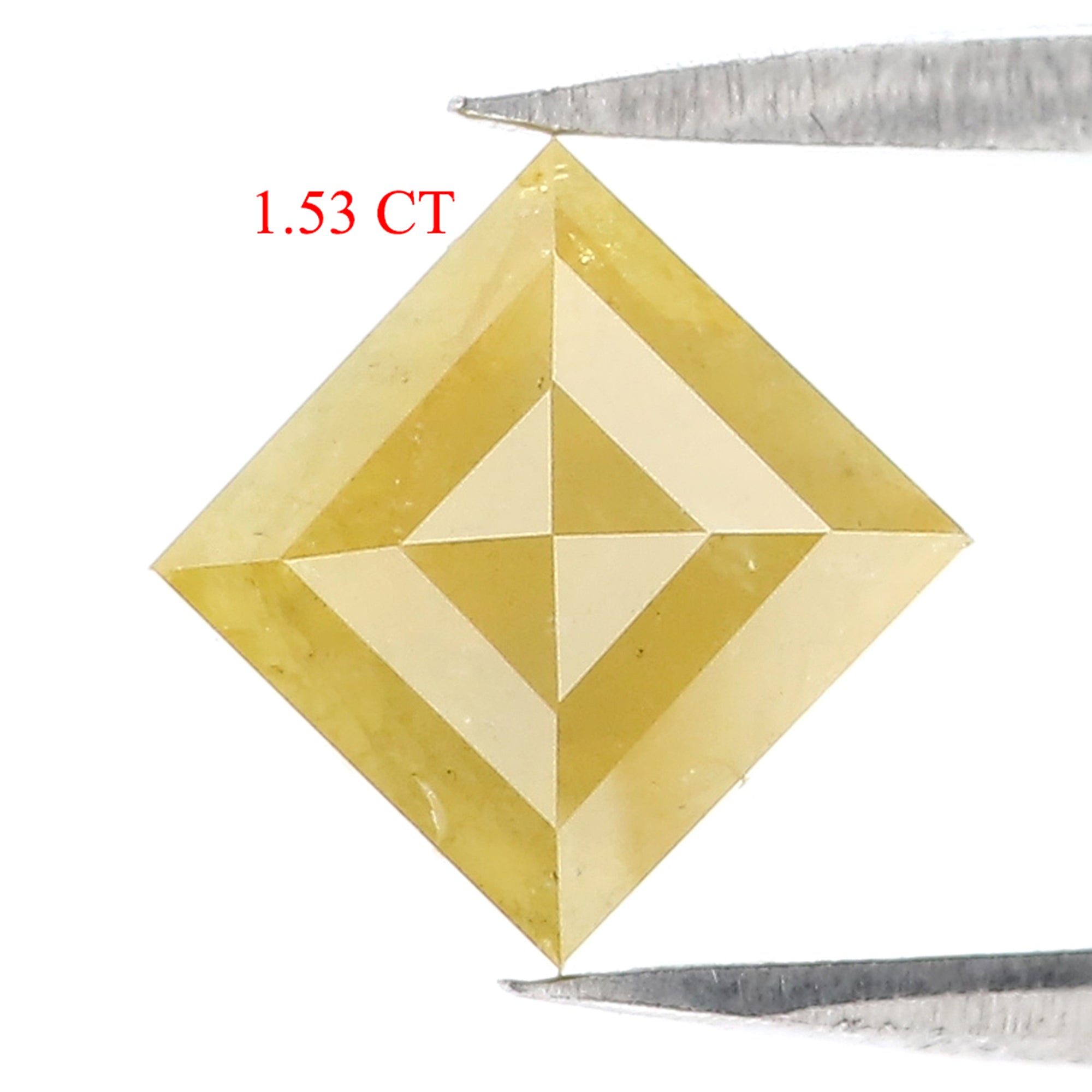 1.53 Ct Natural Loose Diamond, Kite Diamond, Yellow Diamond, Antique Diamond, Kite Cut Diamond, Rustic Diamond, Real Diamond KDL9760