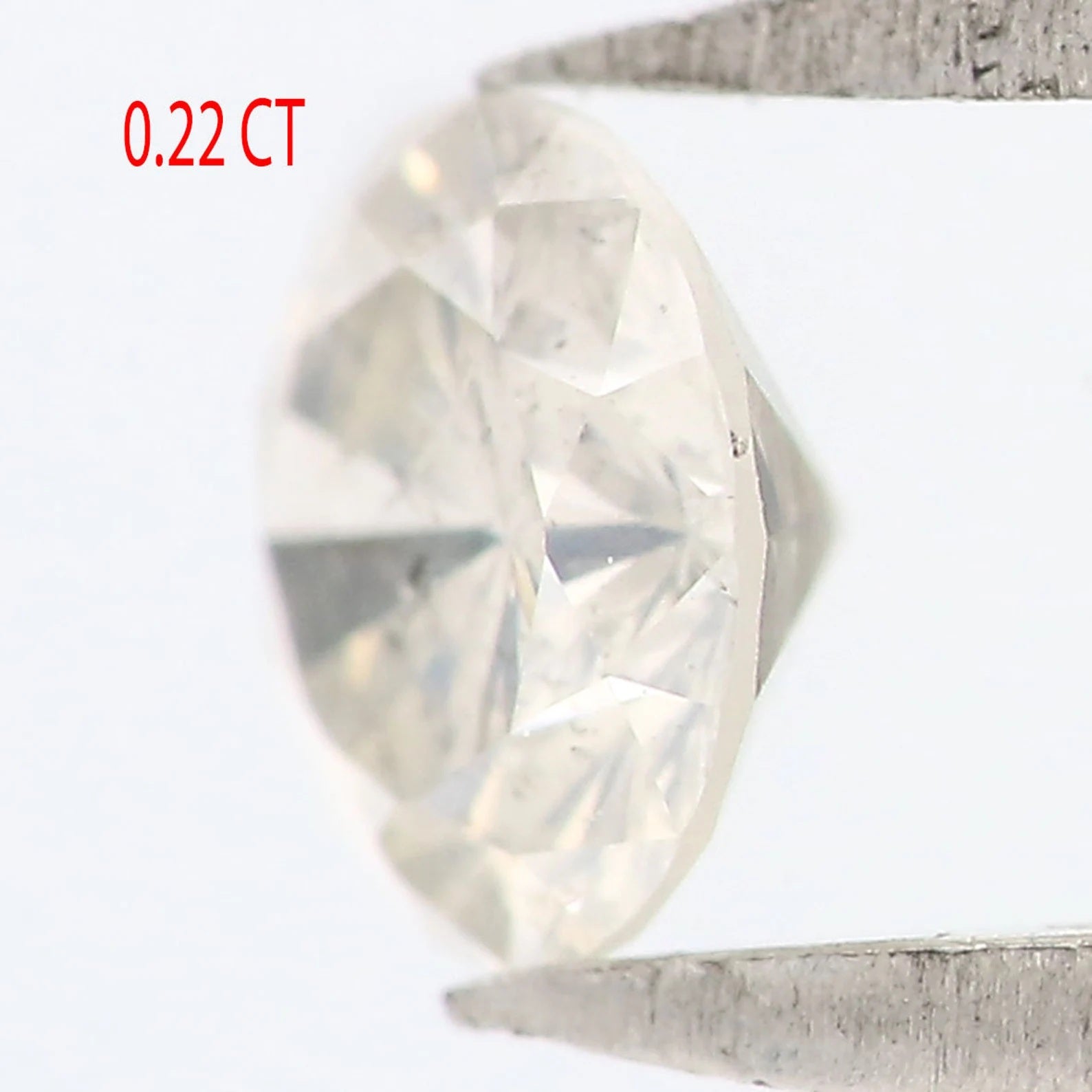 Natural Loose Round Brilliant Cut Diamond White Color 0.22 CT 3.91 MM Round Shape Diamond N1911
