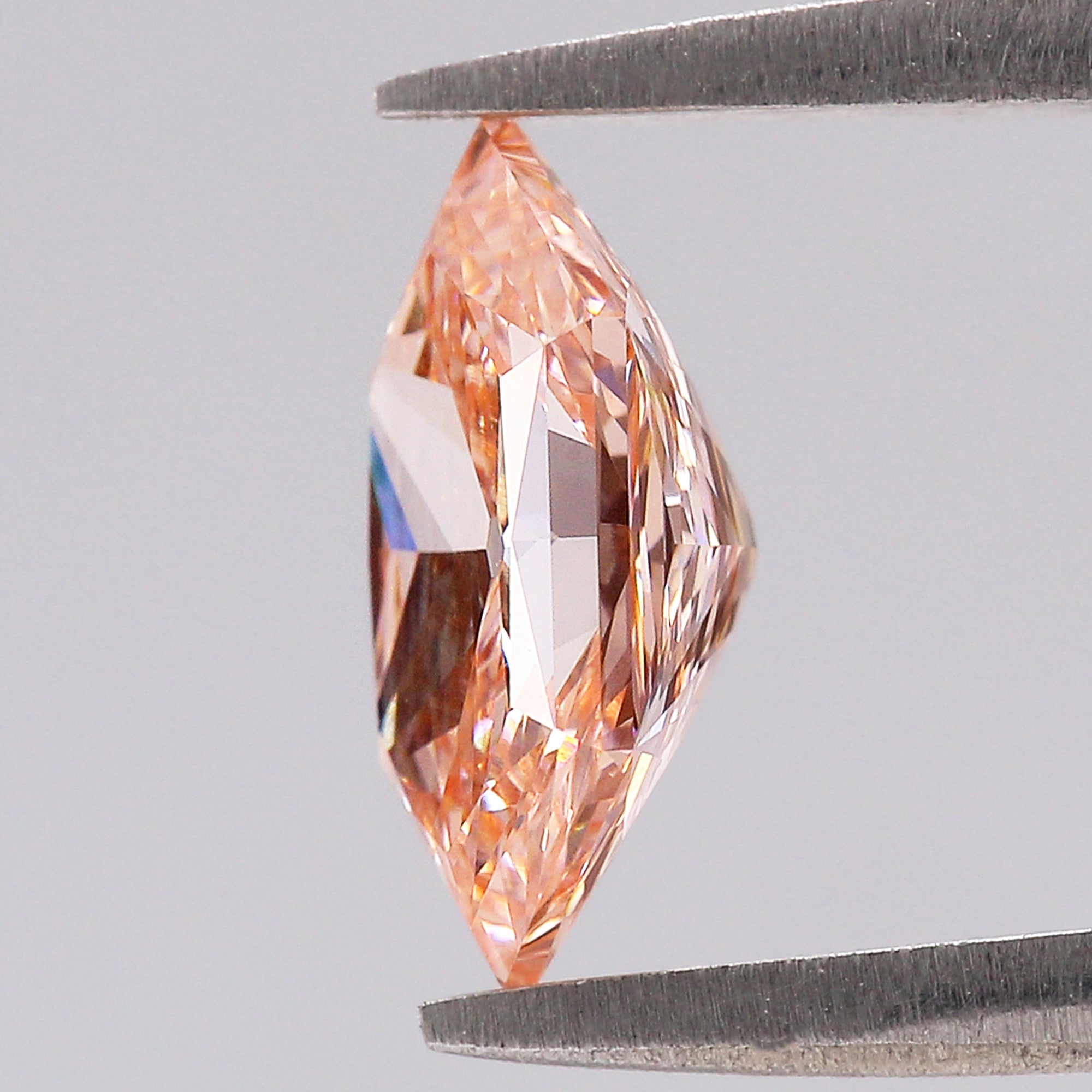 1.55 CT IGI Certified Hexagon Old European Cut Diamond Fancy Vivid Pink Color VS1 Clarity Lab Grown Diamond Lab Created Diamond L3665