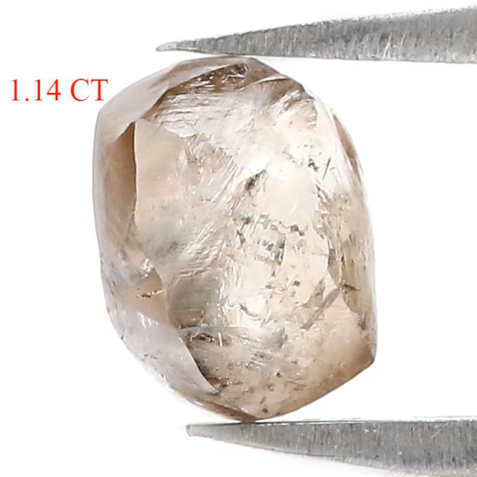 1.14 CT Natural Loose Rough Shape Diamond Brown Color Rough Irregular Cut Diamond 6.40 MM Natural Loose Diamond Rough Uncut Diamond QN2526