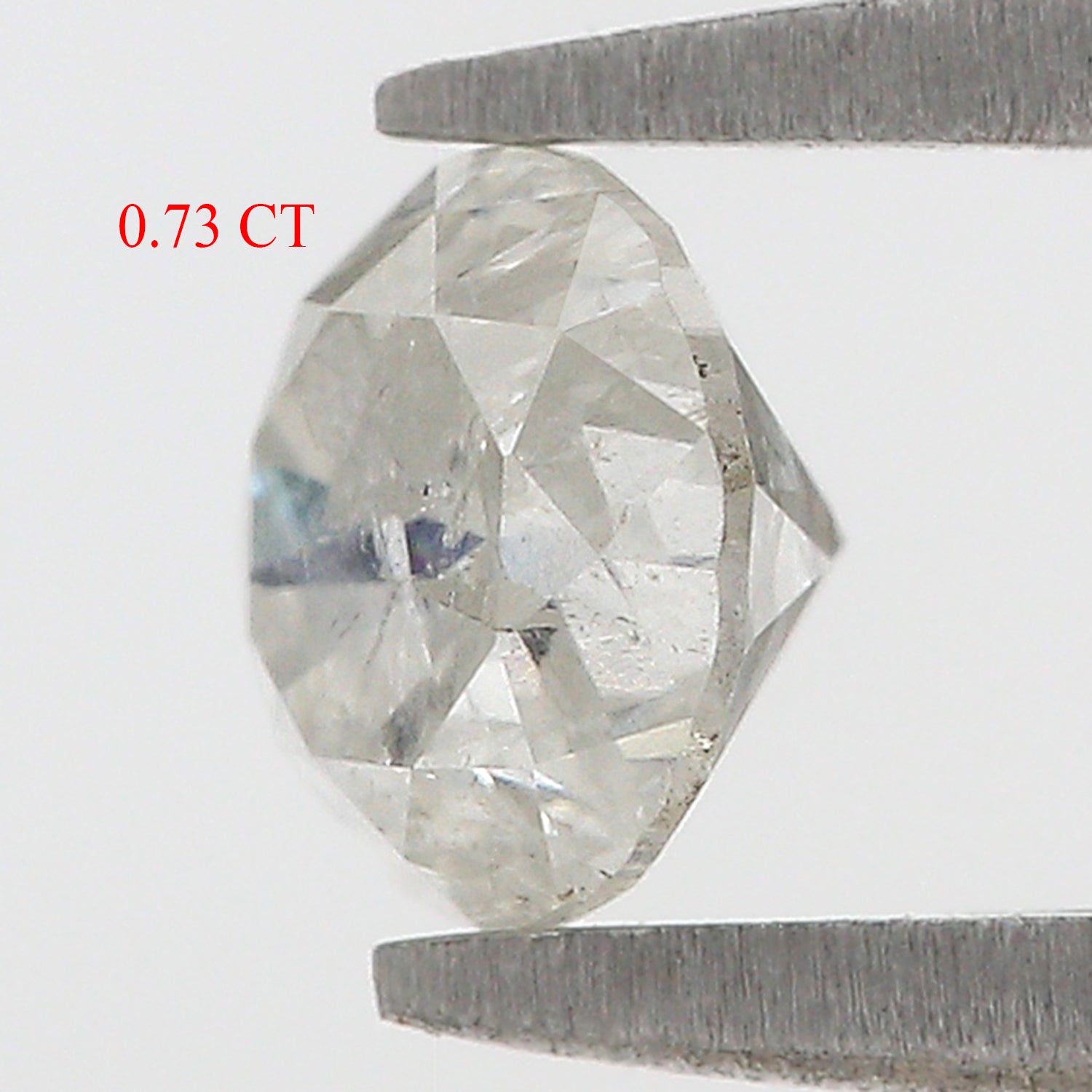 0.73 Ct Natural Loose Round Brilliant Cut Diamond White - I Color Round Cut Diamond 5.35 MM Natural Loose White- I Round Shape Diamond L3537