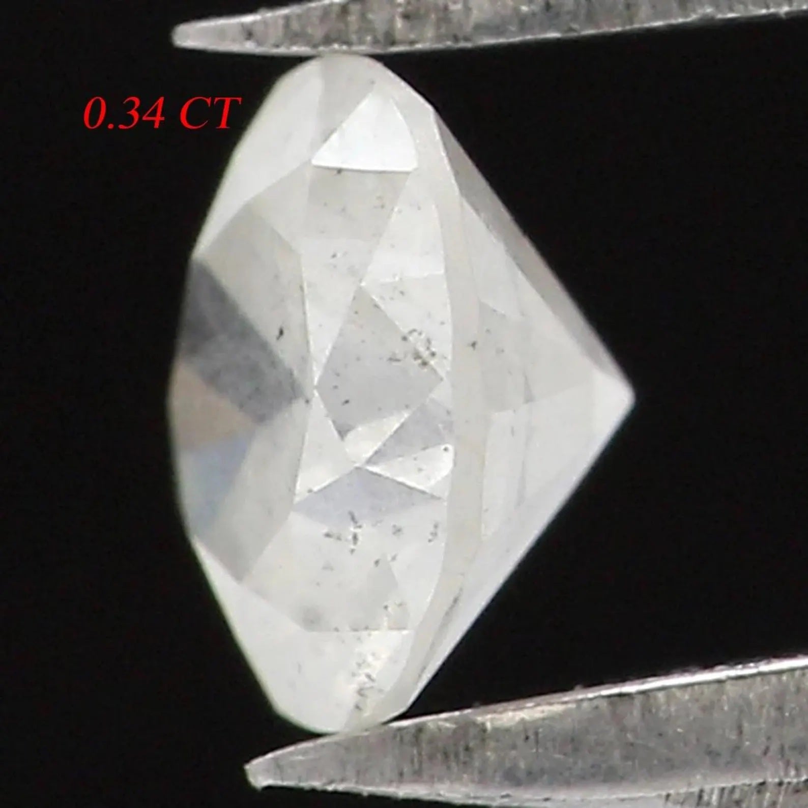 0.34 CT Natural Loose Round Shape Diamond White Milky Color Round Cut Diamond 4.45 MM Natural White Color Round Brilliant Cut Diamond NQ1859