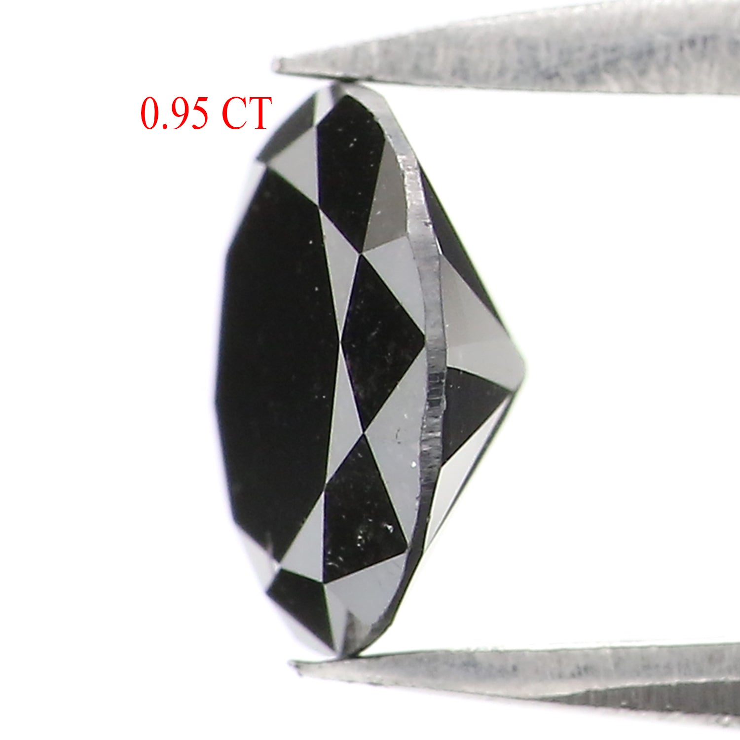 Natural Loose Round Diamond, Black Color Round Diamond, Natural Loose Diamond, Brilliant Cut Diamond, Round Cut, 0.95 CT Round Shape L1731