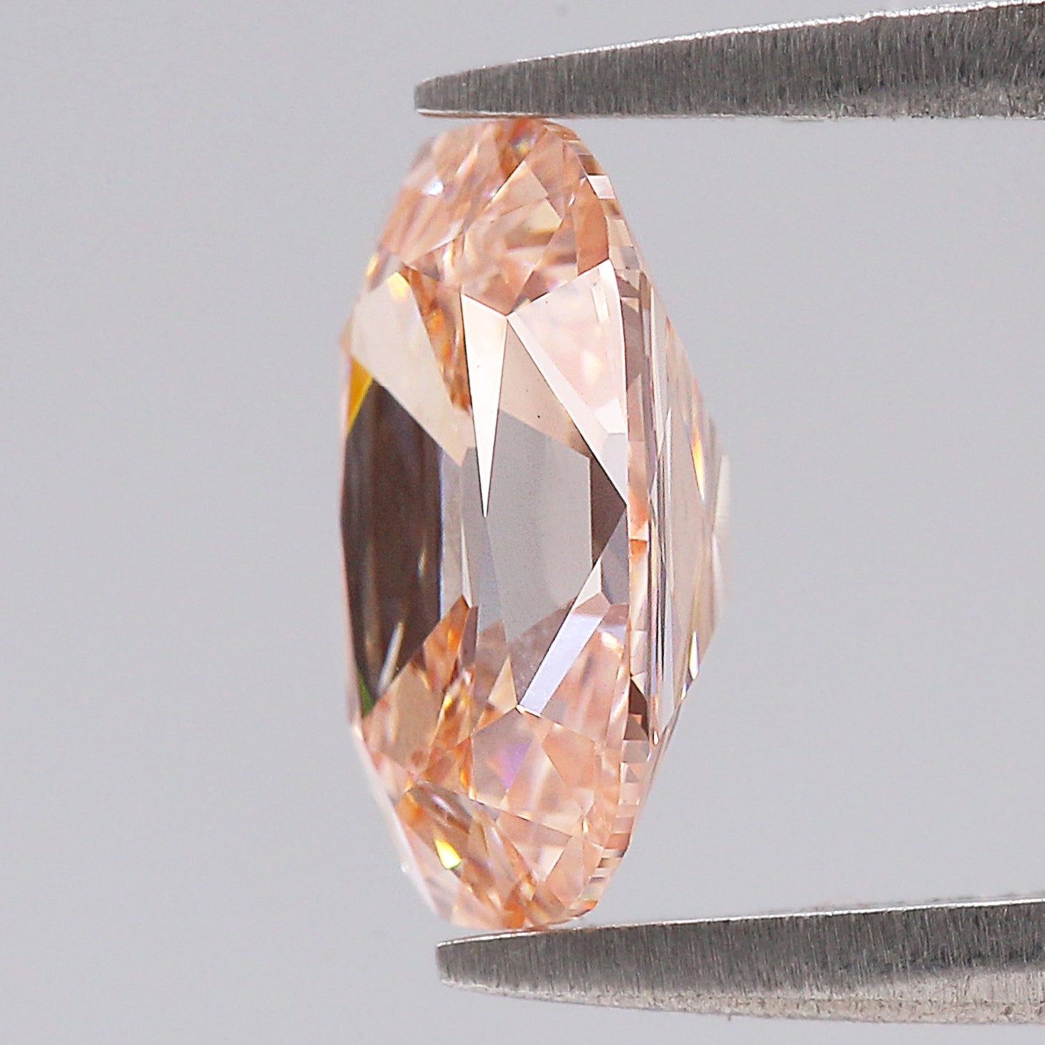 2.13 CT IGI Certified Cushion Old European Cut Diamond Fancy Intense Pink Color VS2 Clarity Lab Grown Diamond Lab Created Lab Diamond L3668