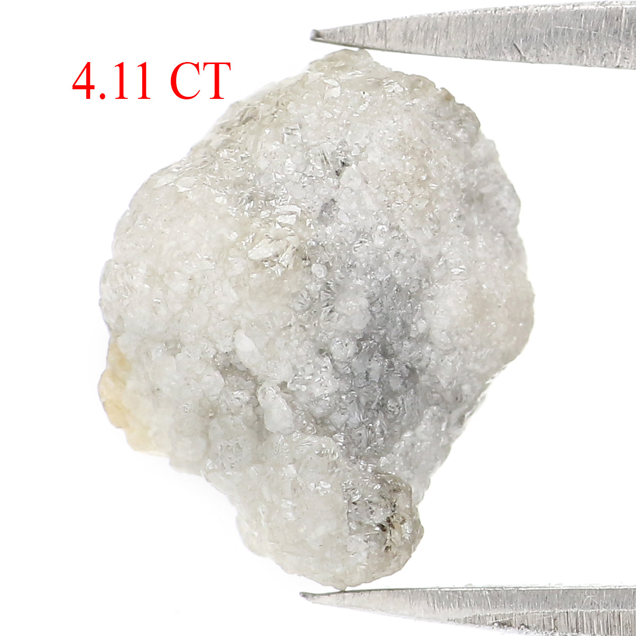 Natural Loose Rough Diamond, Natural Loose Diamond, Rough Grey Color Diamond, Uncut Diamonds, Rough Cut Diamond, 4.11 CT Rough Shape KR2661