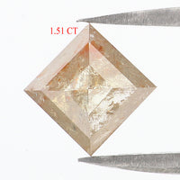 Natural Loose Kite Diamond, Grey Color Kite Diamond, Natural Loose Diamond, Kite Rose Cut Diamond, Kite Cut, 1.51 CT Kite Shape KDL9612