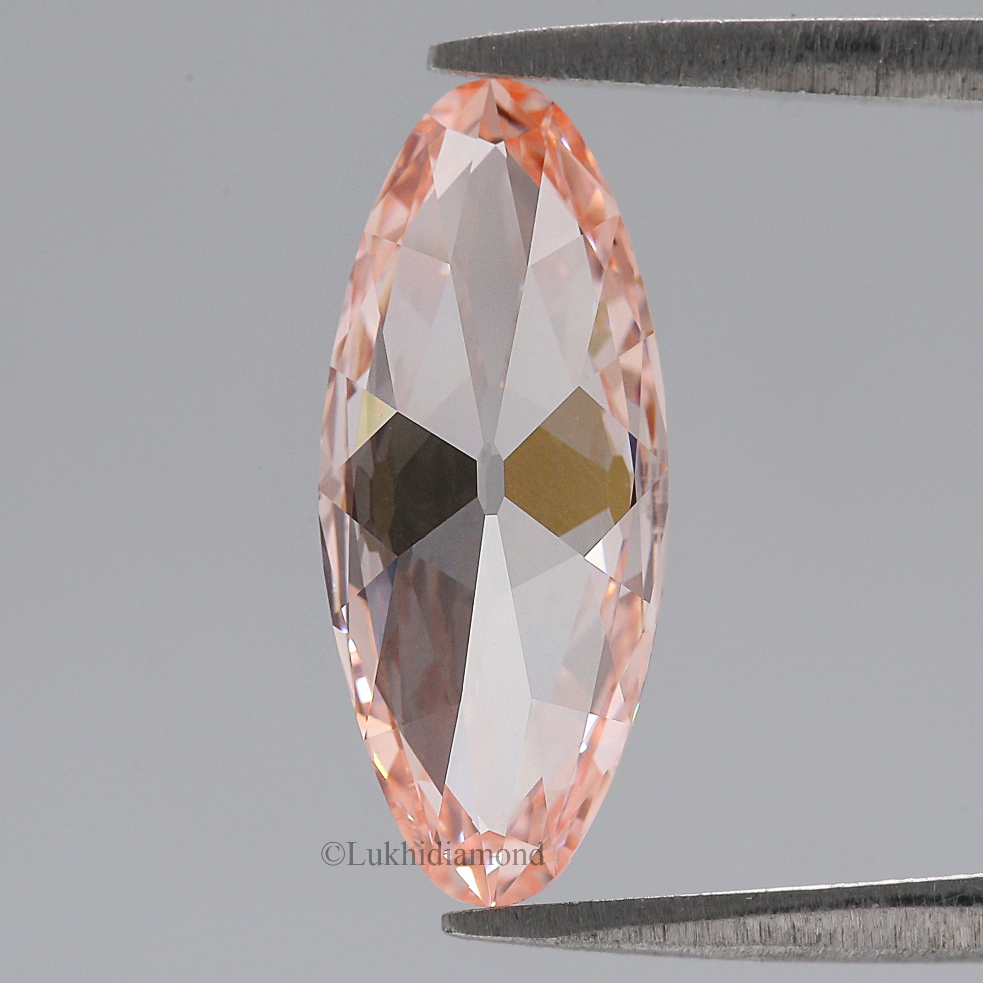 2.54 CT IGI Certified Oval Old European Cut Diamond Fancy Intense Pink Color VVS2 Clarity Lab Grown Diamond Lab Created CVD Diamond L3319