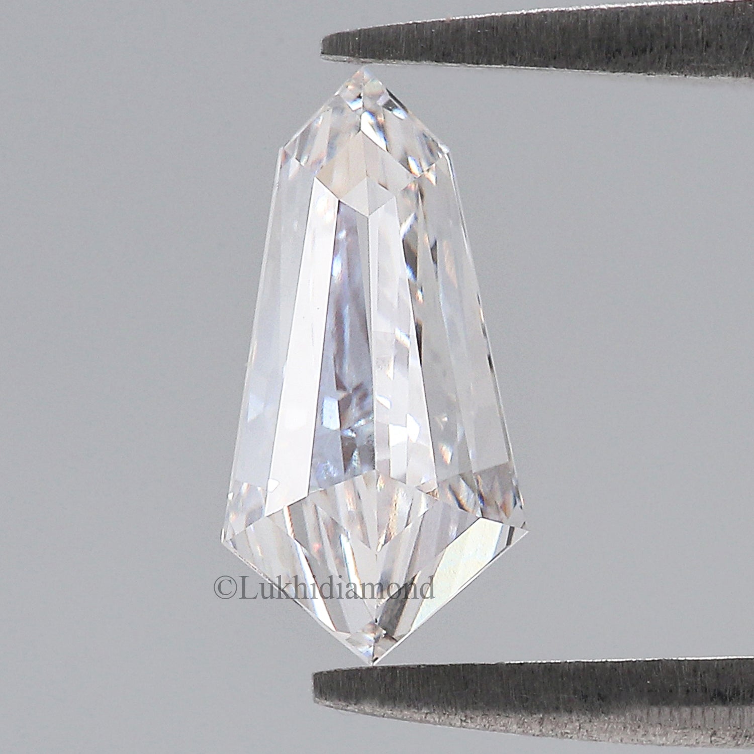1.17 CT IGI Certified Shield Brilliant Cut Diamond White -F Color VVS2 Clarity Diamond Lab Grown Diamond Lab Created Diamond Shield Diamond L3323