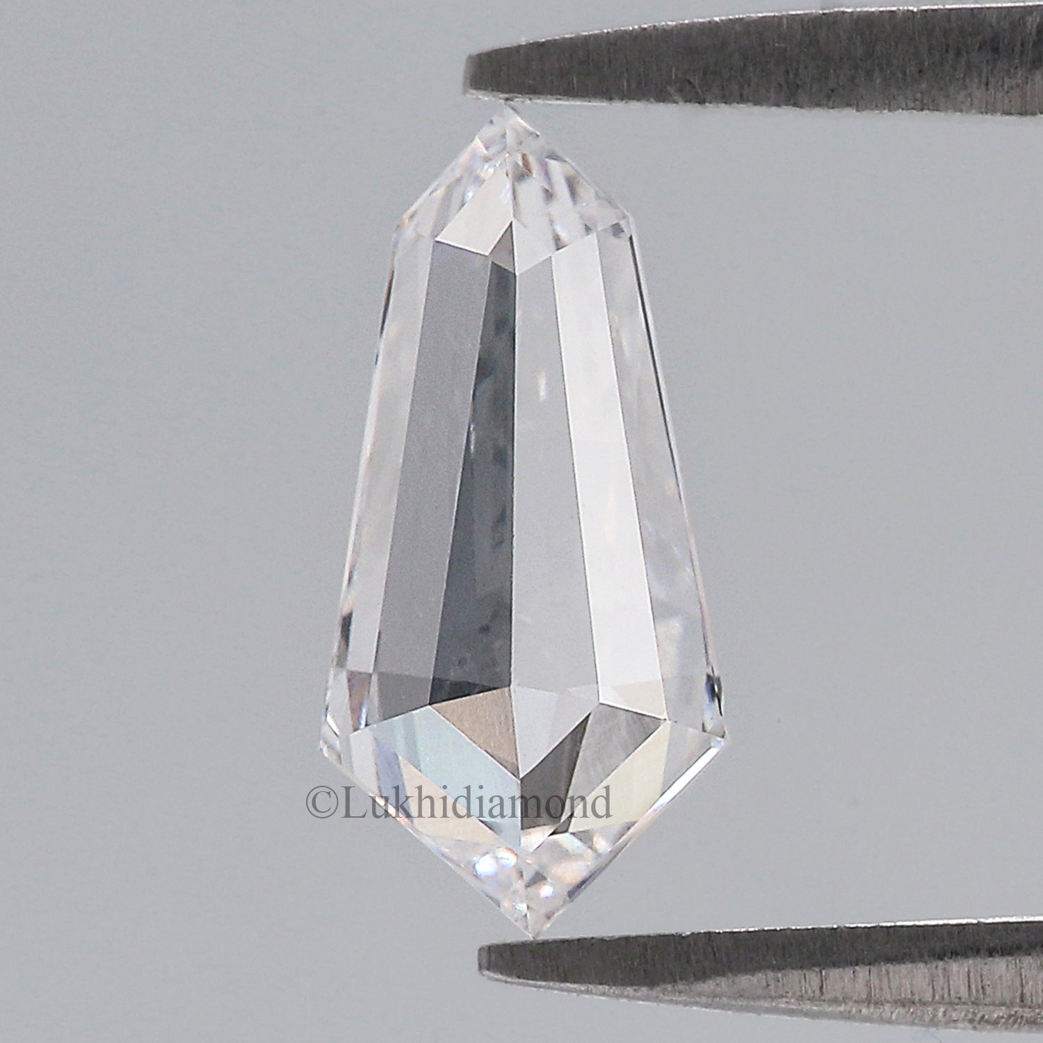 1.00 CT IGI Certified Shield Brilliant Cut Diamond White -F Color VS1 Clarity Lab Grown Diamond Lab Created Diamond Shield Diamond L3322
