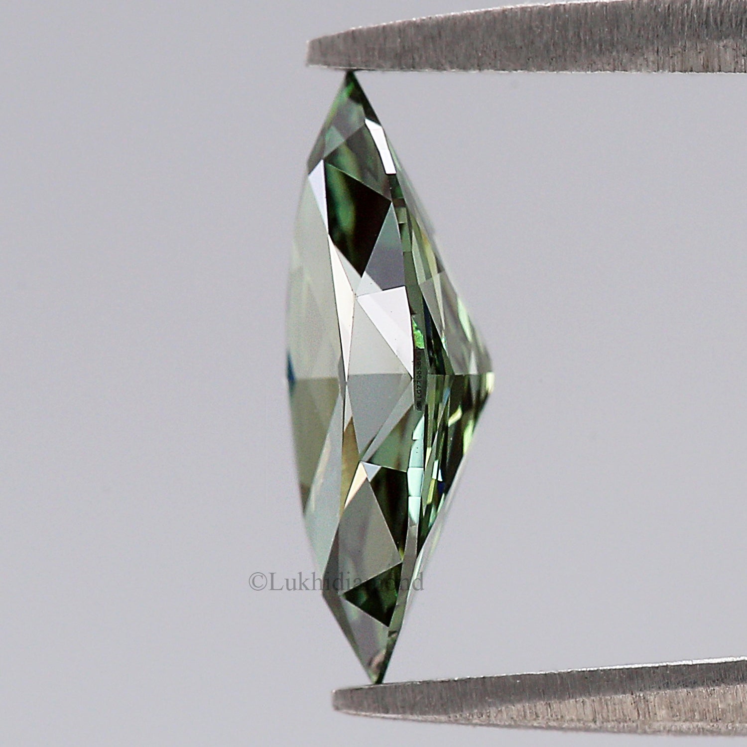 1.25 CT IGI Certified Marquise Brilliant Cut Diamond Fancy Vivid Green Color VS1 Clarity Lab Grown Diamond Lab Created CVD Diamond L3583
