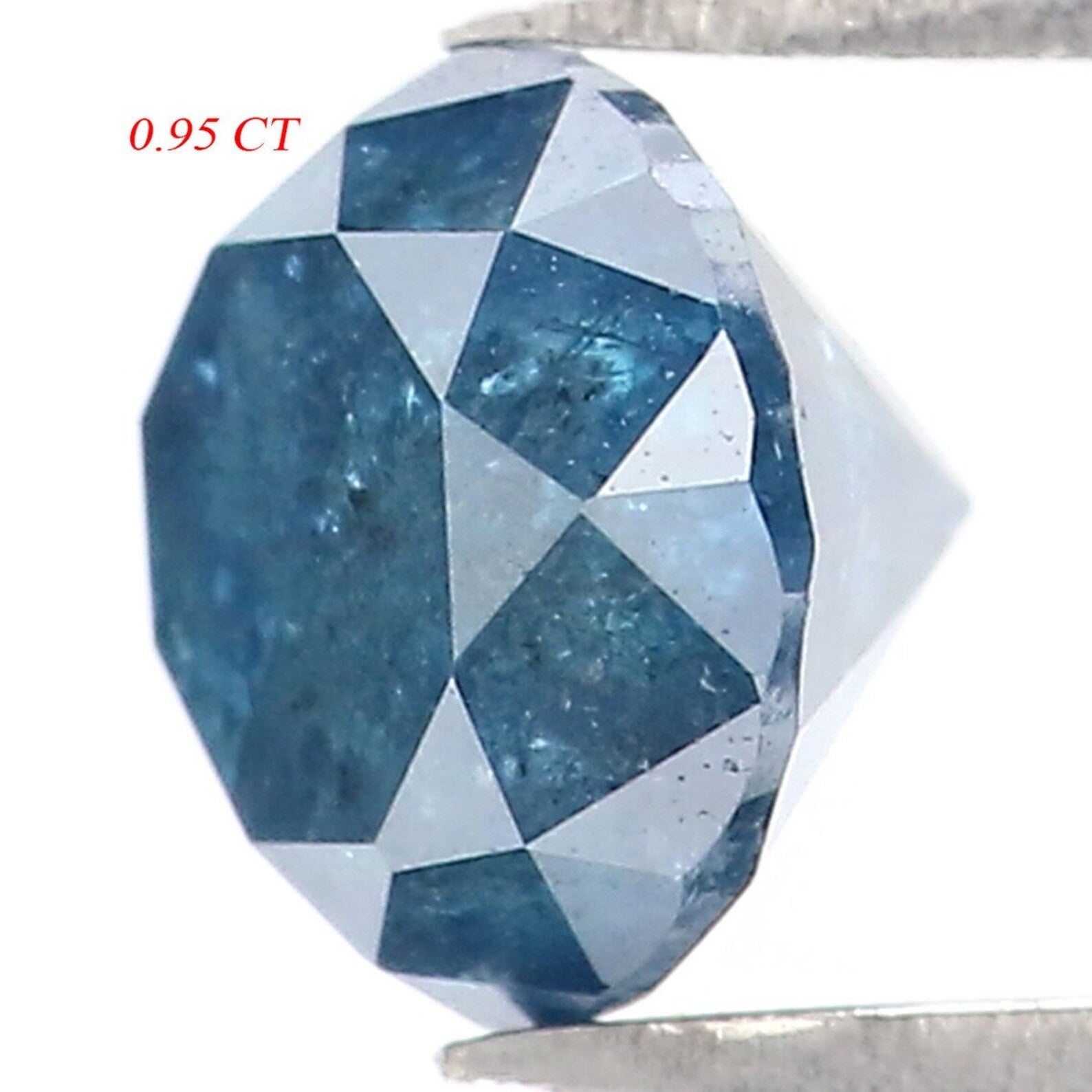 0.95 CT Natural Loose Round Shape Diamond Blue Color Round Cut Diamond 5.50 MM Natural Diamond Blue Color Round Brilliant Cut Diamond QN9923